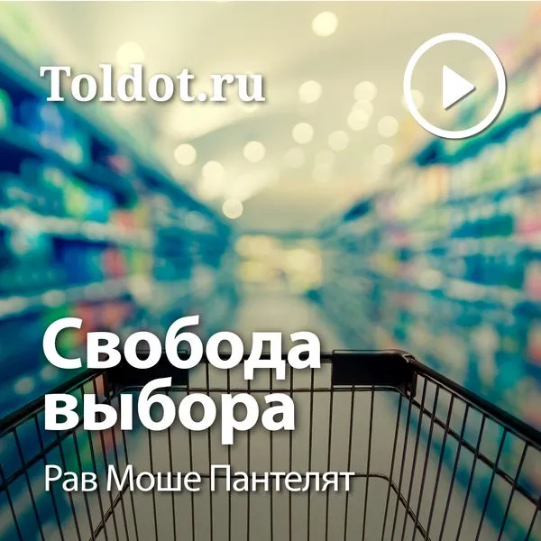 Рав Моше Пантелят  — Свобода выбора, мировоззренческие вопросы