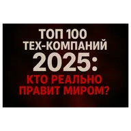 TOP 100 Тех-Компаний 2025: КТО РЕАЛЬНО ПРАВИТ МИРОМ?