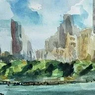 Нью-Йорк глазами художницы Ирины Трумпель