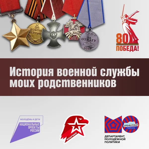 Подкаст акции «История военной службы моих родственников» от «Молодёжи Оренбуржья»