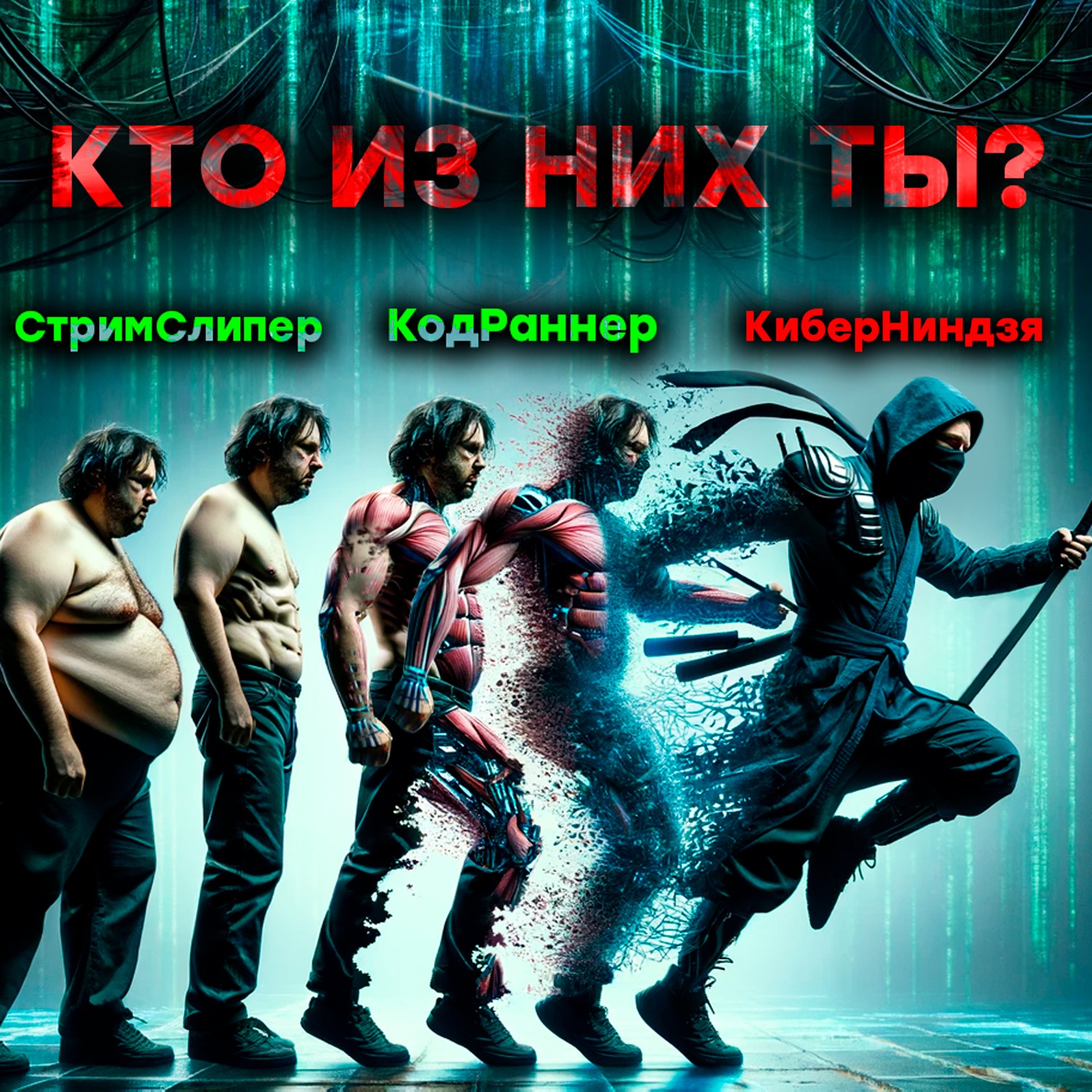 Волнуешься и всё валится из рук, это знак! | Кто ты из этих персонажей? Узнай кто такой КиберНиндзя! episode artwork