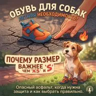 ЛЕТНЯЯ ОБУВЬ ДЛЯ СОБАКИ: СТРАННОСТЬ, ПОКА НЕ ПОТРОГАЕШЬ АСФАЛЬТ