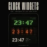 Time, redesigned for your Home Screen