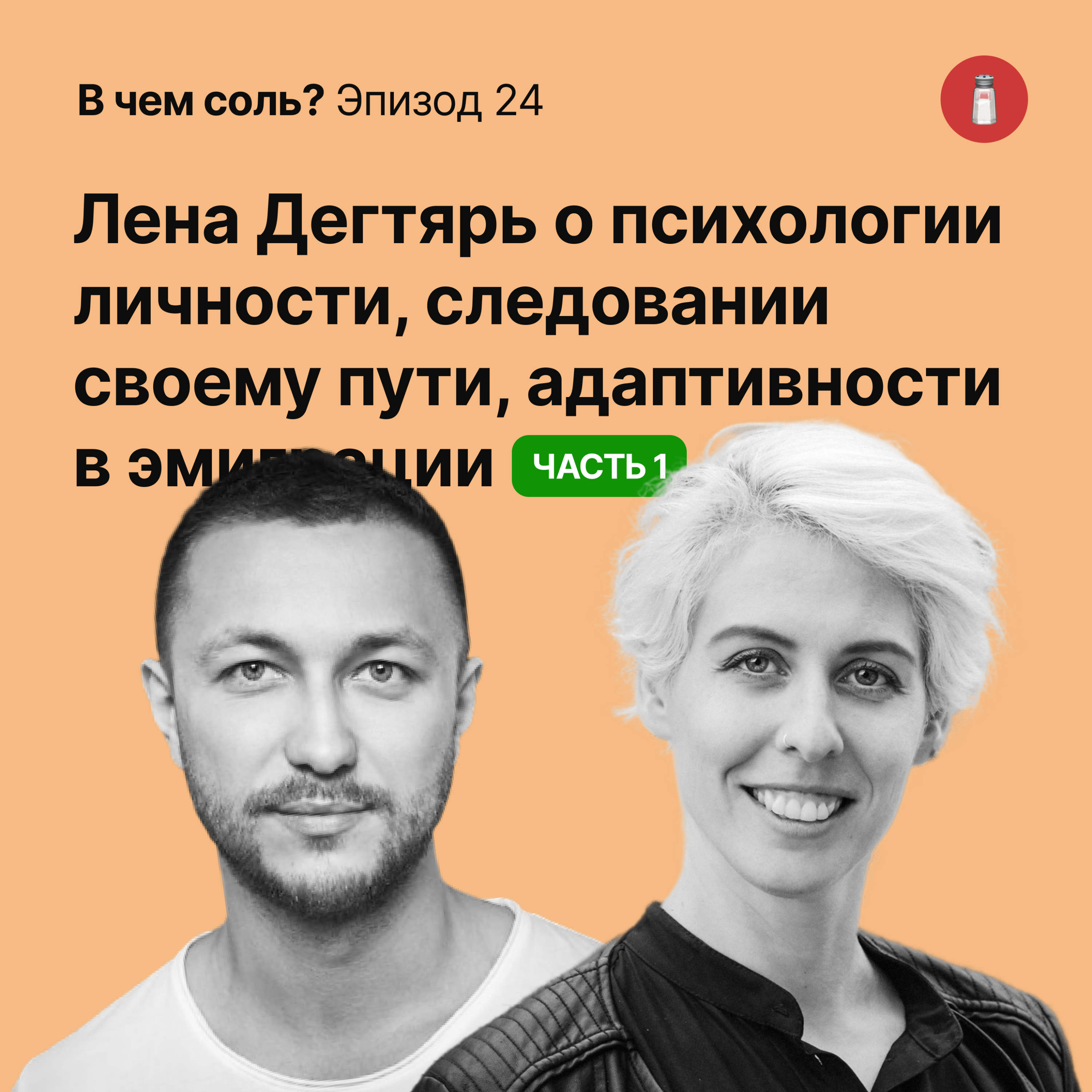 Подкаст Соли #24. Лена Дегтярь о психологии личности, следовании своему пути, адаптивности в эмиграции episode artwork