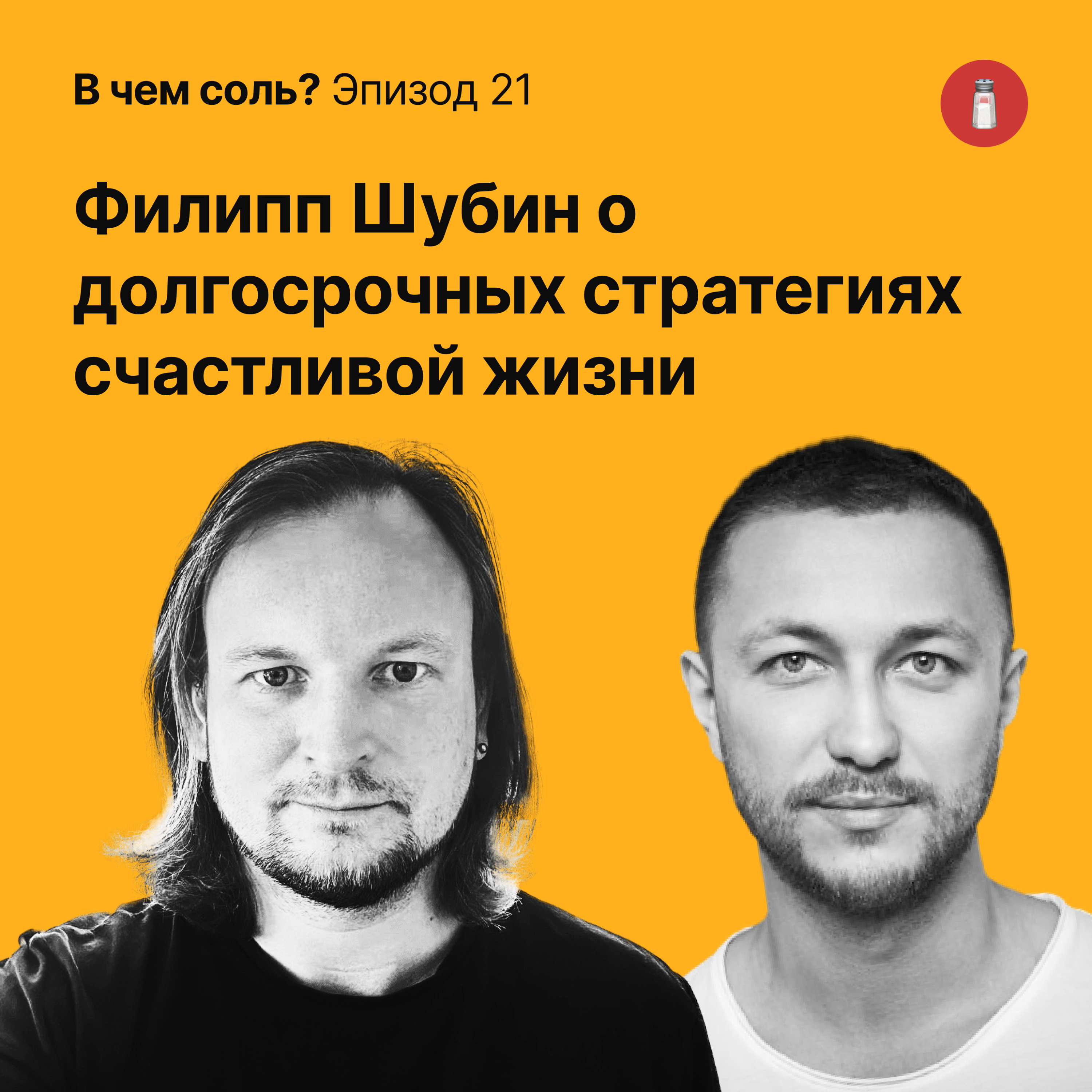 Подкаст Соли #21. Филипп Шубин о долгосрочных стратегиях счастливой жизни episode artwork