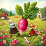 Аня Няня - РУсская народная сказка "Репка"