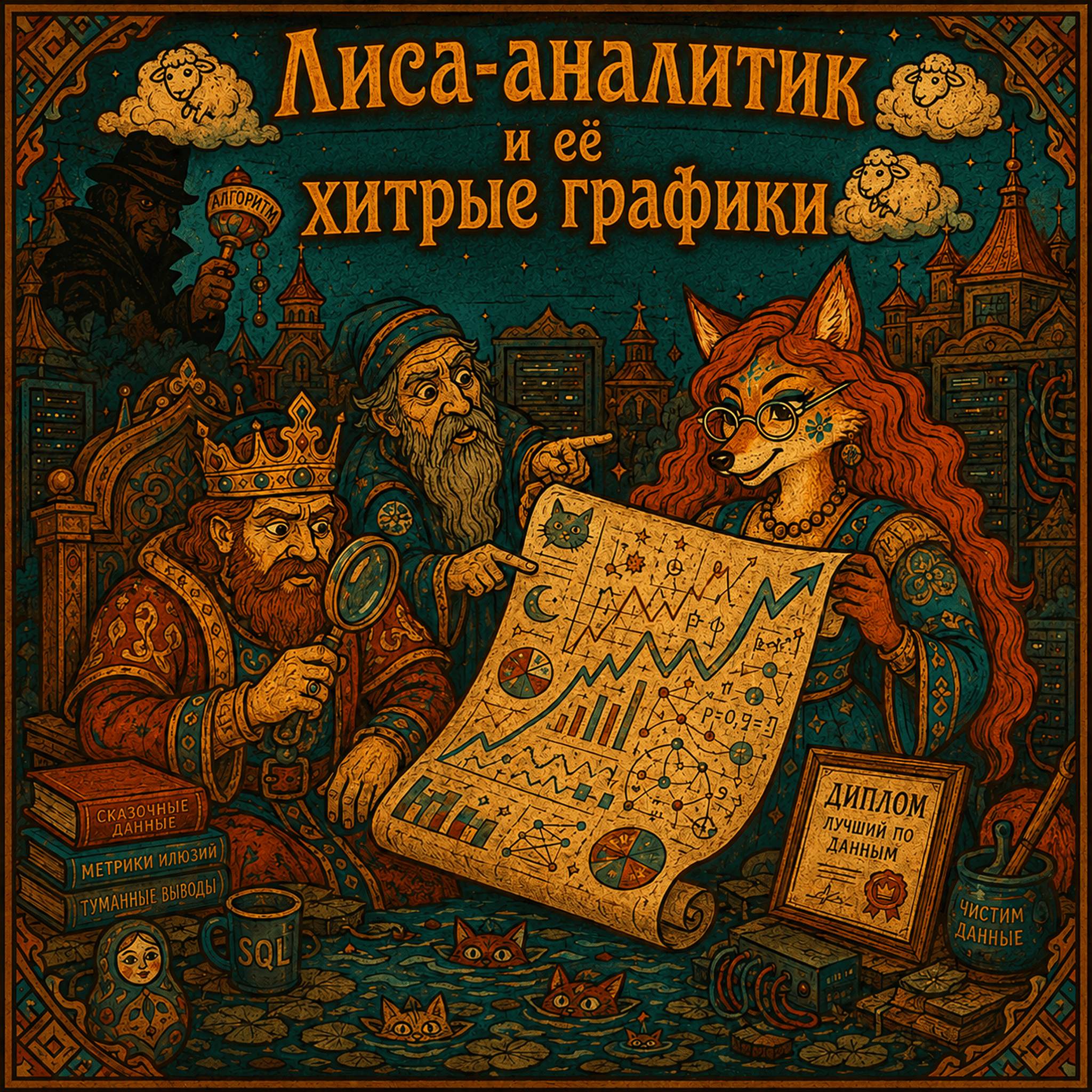 Продуктовая сказка: Лиса-аналитик и её хитрые графики episode artwork