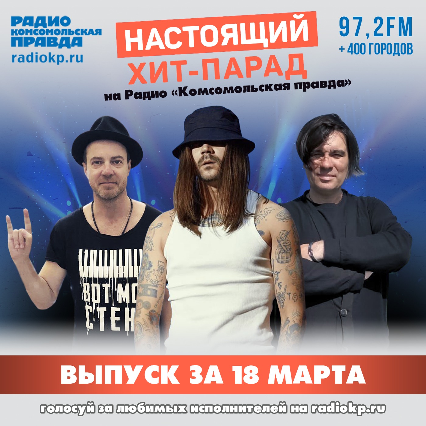 Итоги хит-парада за 13-18 марта. «Ключевая», «Animal ДжаZ» и The Hatters episode artwork
