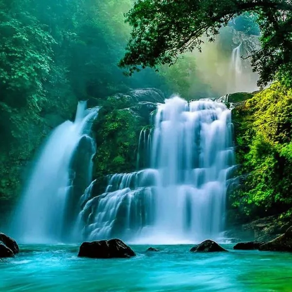 Расслабляющие звуки водопада для сна | Засыпайте и спите под белый шум воды | Relaxing Waterfall Sounds for Sleep | Fall Asleep & Stay Sleeping with Water White Noise | 53 минуты