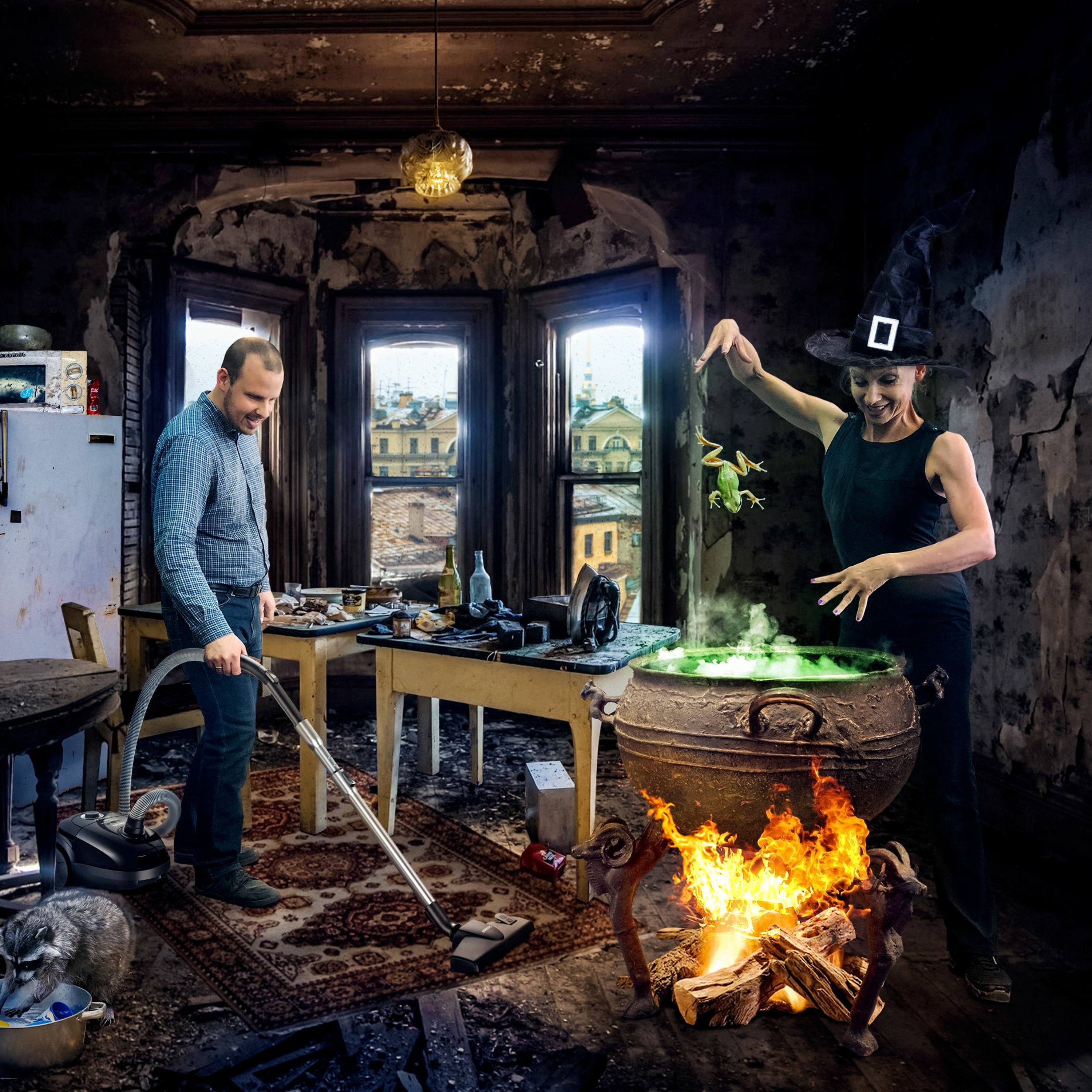 Male and female views on cooking, cleaning and other housework episode artwork