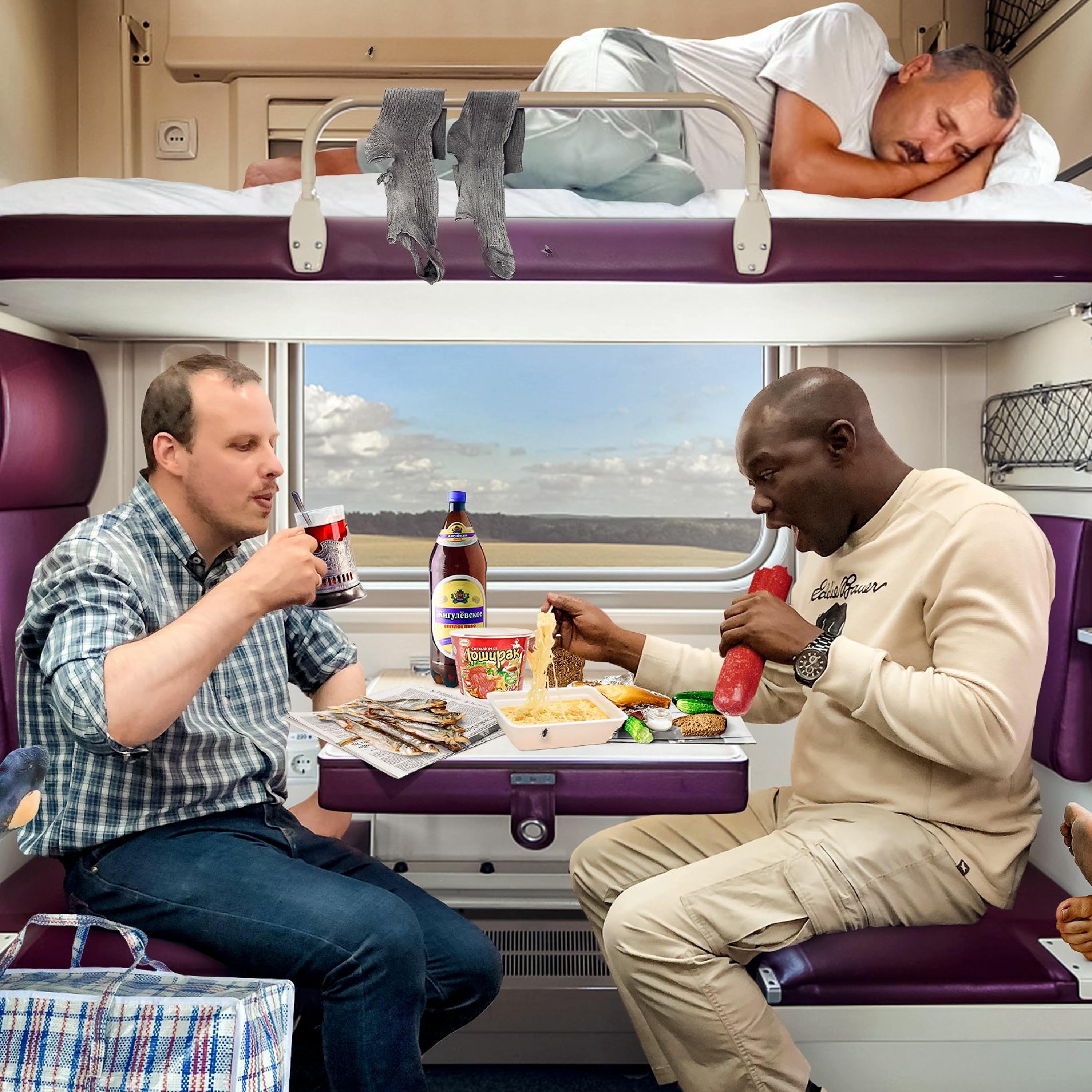 Foreigners’ experience of travelling along the Trans-Siberian railway episode artwork