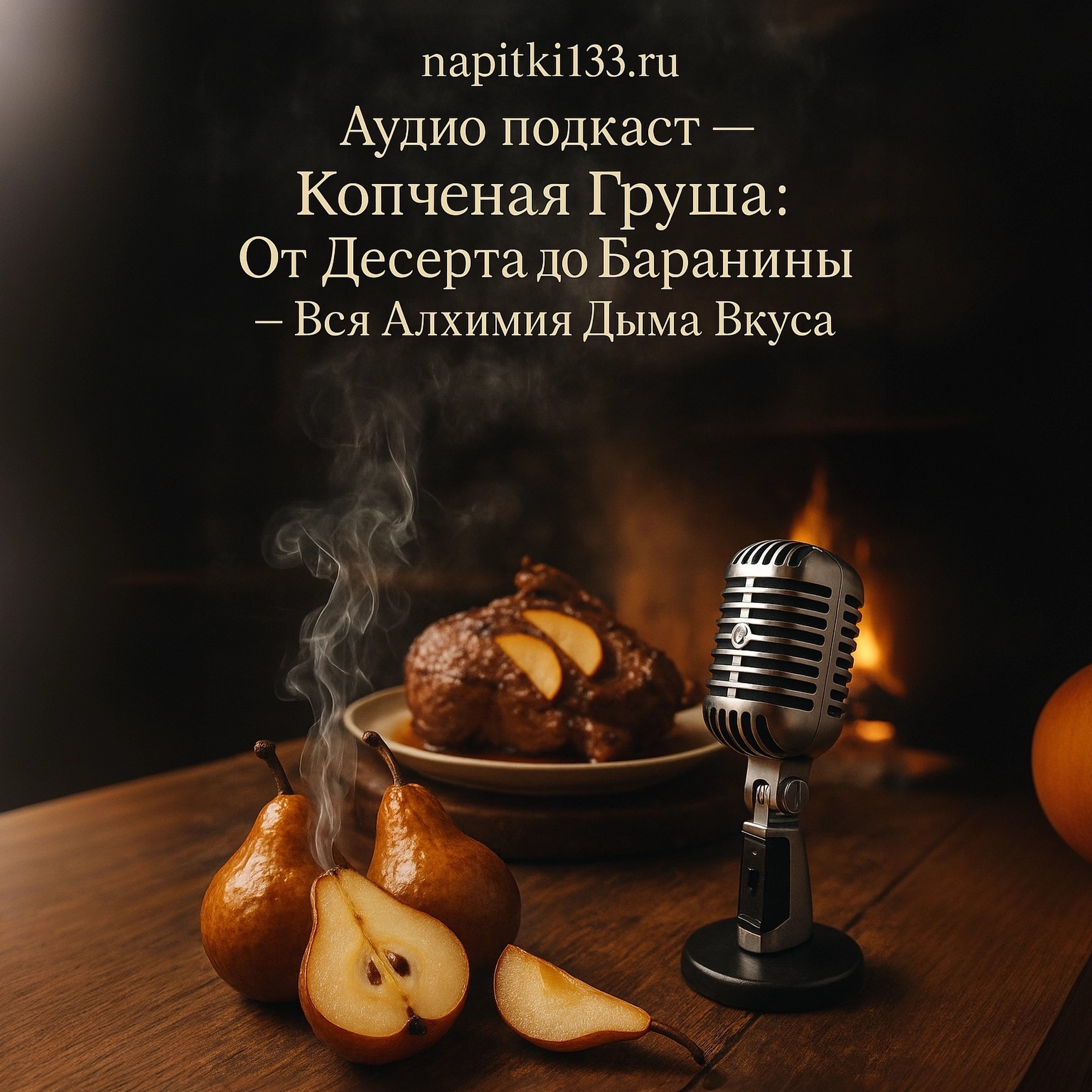Аудио подкаст-Копченая Груша: От Десерта до Баранины – Вся Алхимия Дыма и Вкуса episode artwork