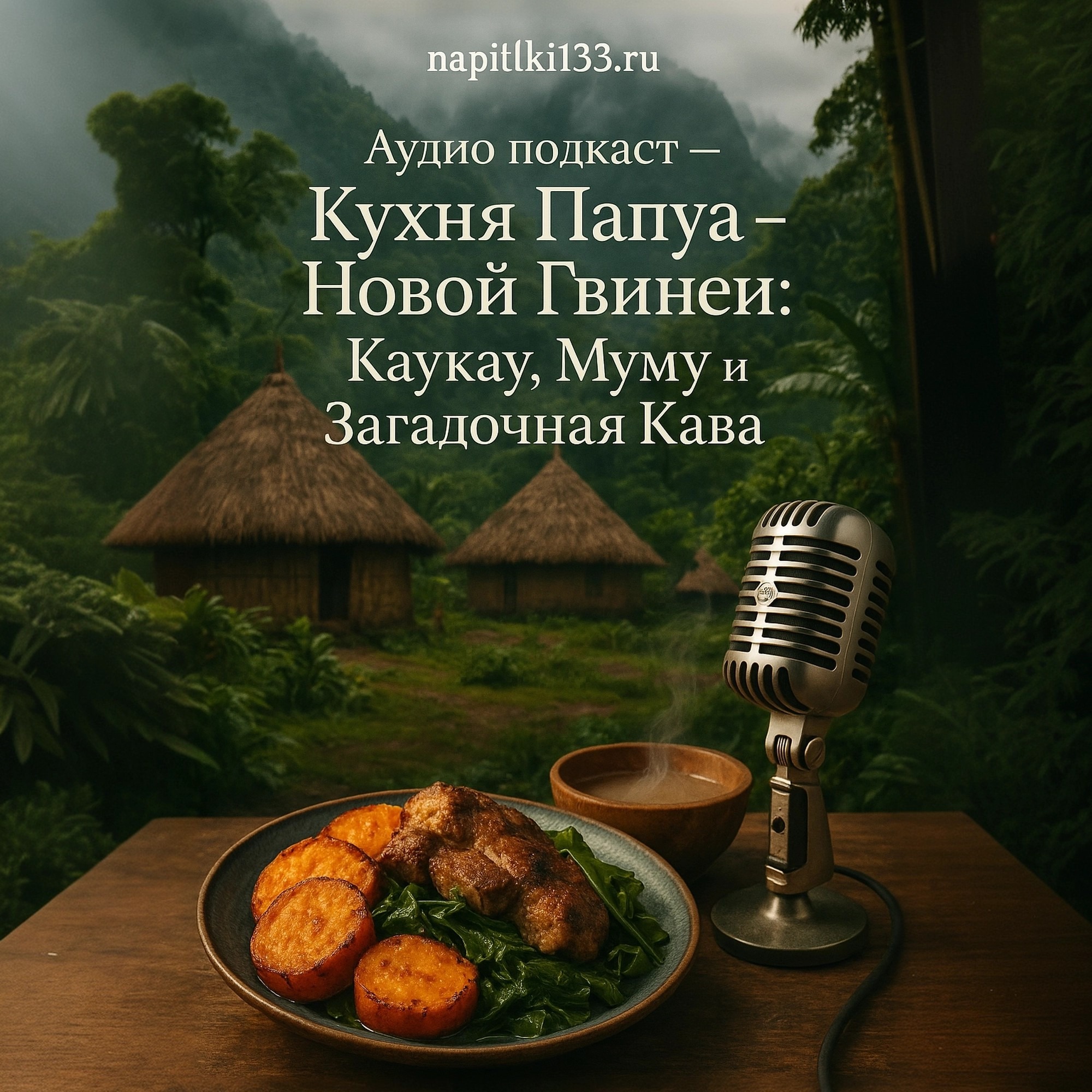 Аудио подкаст- Кухня Папуа – Новой Гвинеи: Каукау, Муму и Загадочная Кава episode artwork
