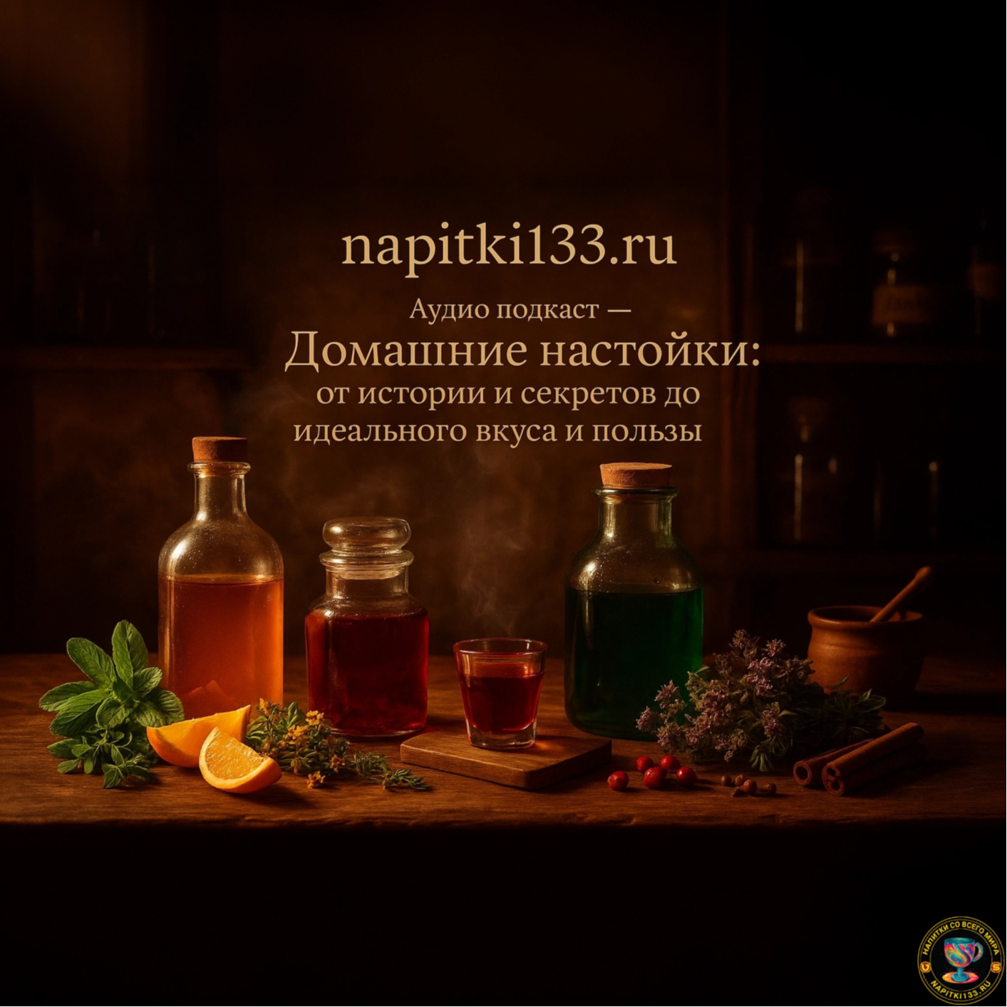 Аудио подкаст- Домашние настойки: от истории и секретов до идеального вкуса и пользы episode artwork