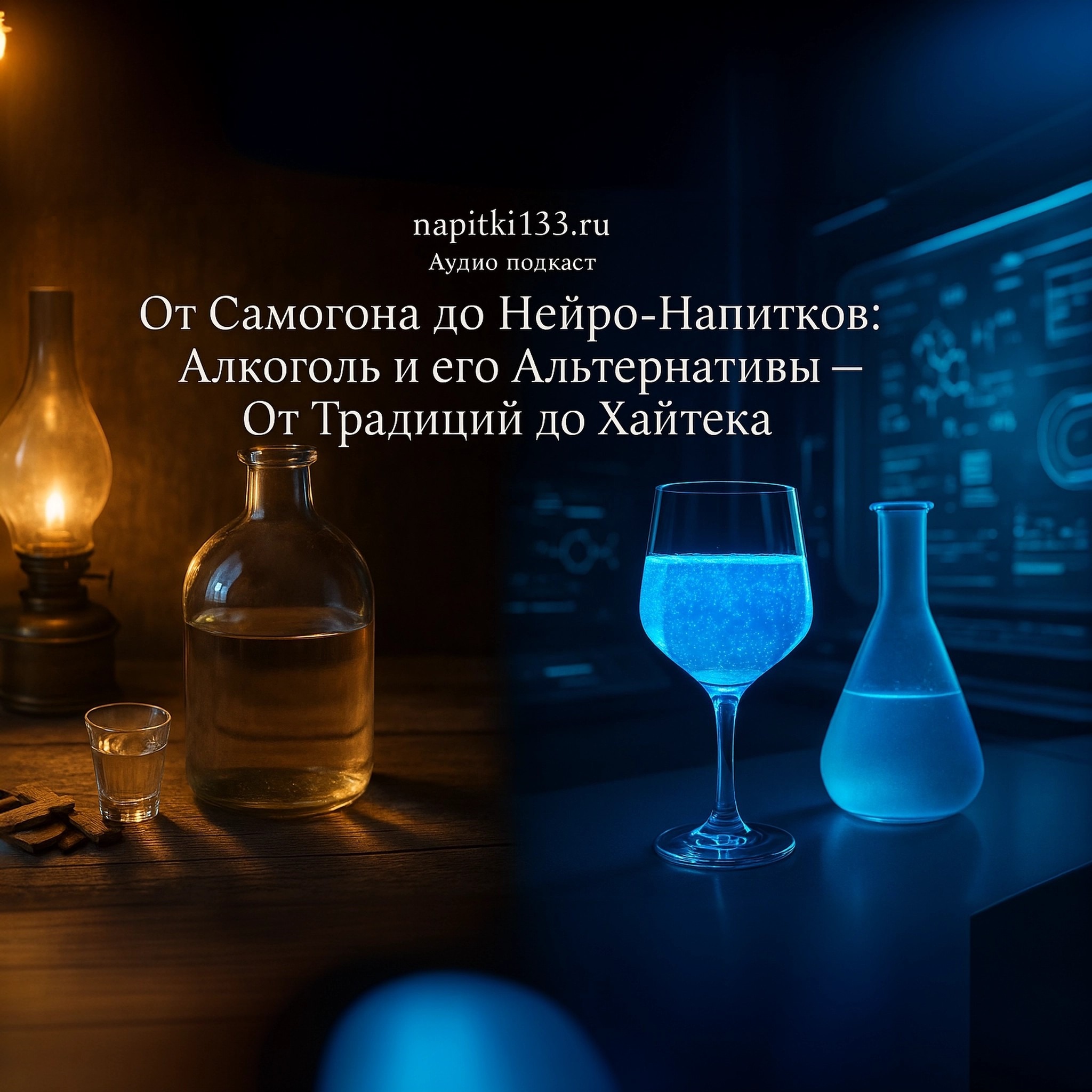 Аудио подкаст- От Самогона до Нейро-Напитков: Алкоголь и его Альтернативы - От Традиций до Хайтека episode artwork