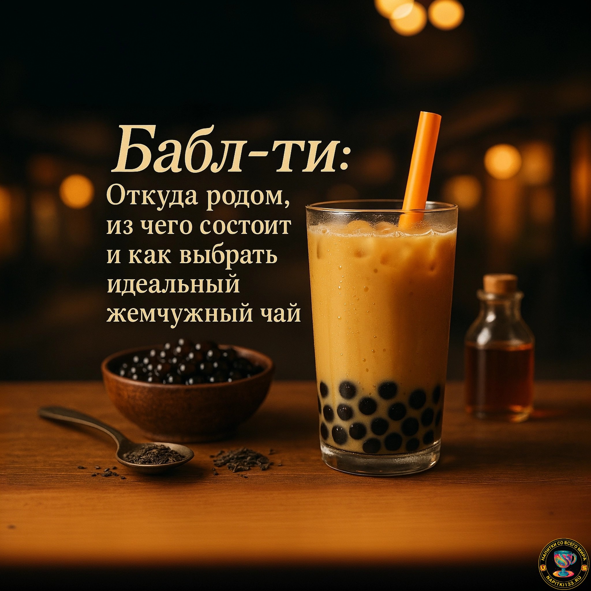 Аудио подкаст -  Бабл-ти: Откуда родом, из чего состоит и как выбрать идеальный жемчужный чай episode artwork