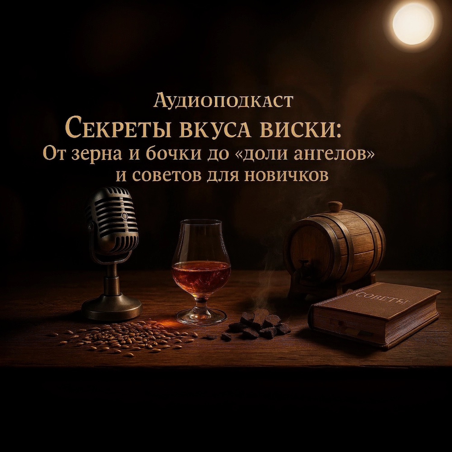 Аудио подкаст-Секреты вкуса виски: От зерна и бочки до "доли ангелов" и советов для новичков episode artwork