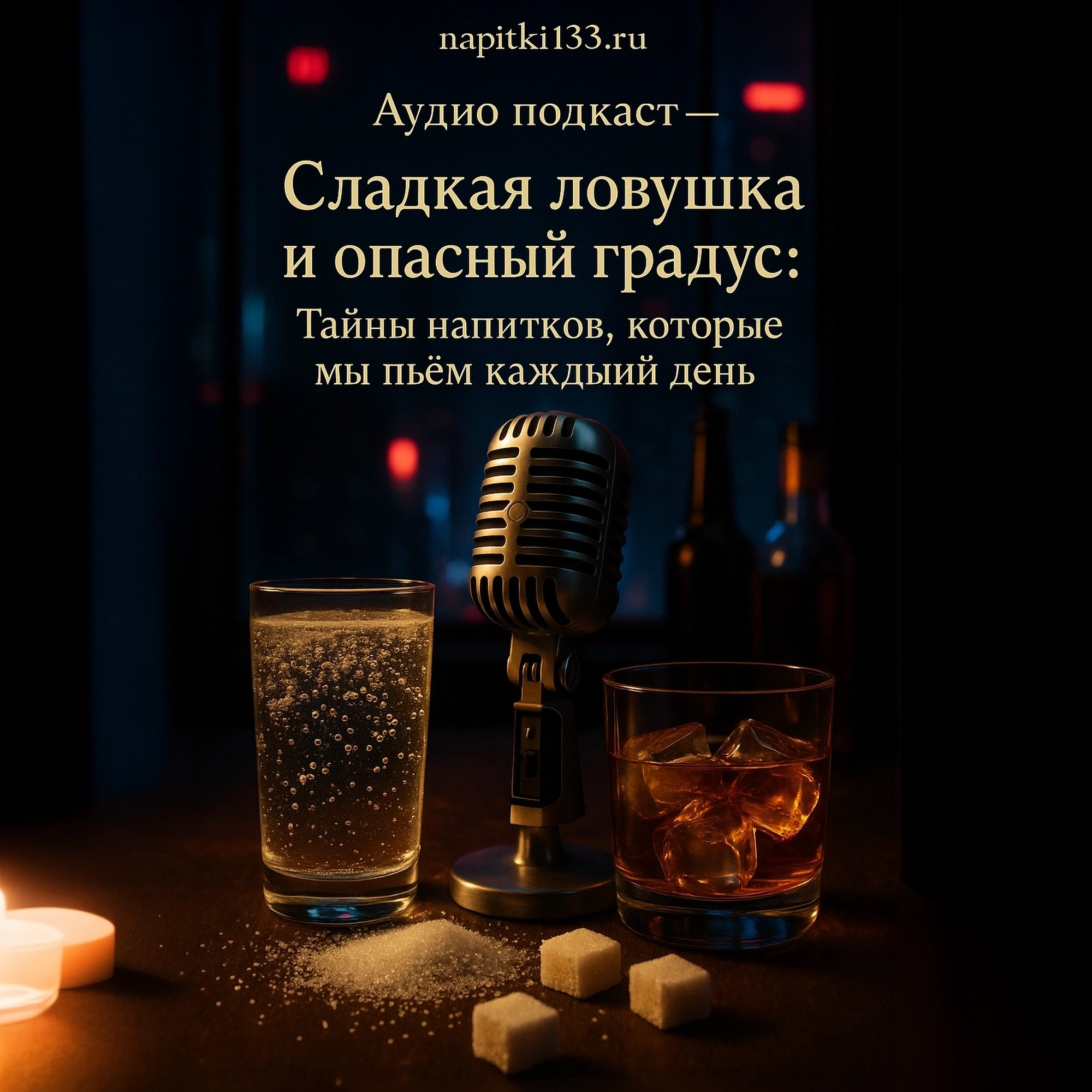 Аудио подкаст-  Сладкая ловушка и опасный градус: Тайны напитков, которые мы пьем каждый день episode artwork