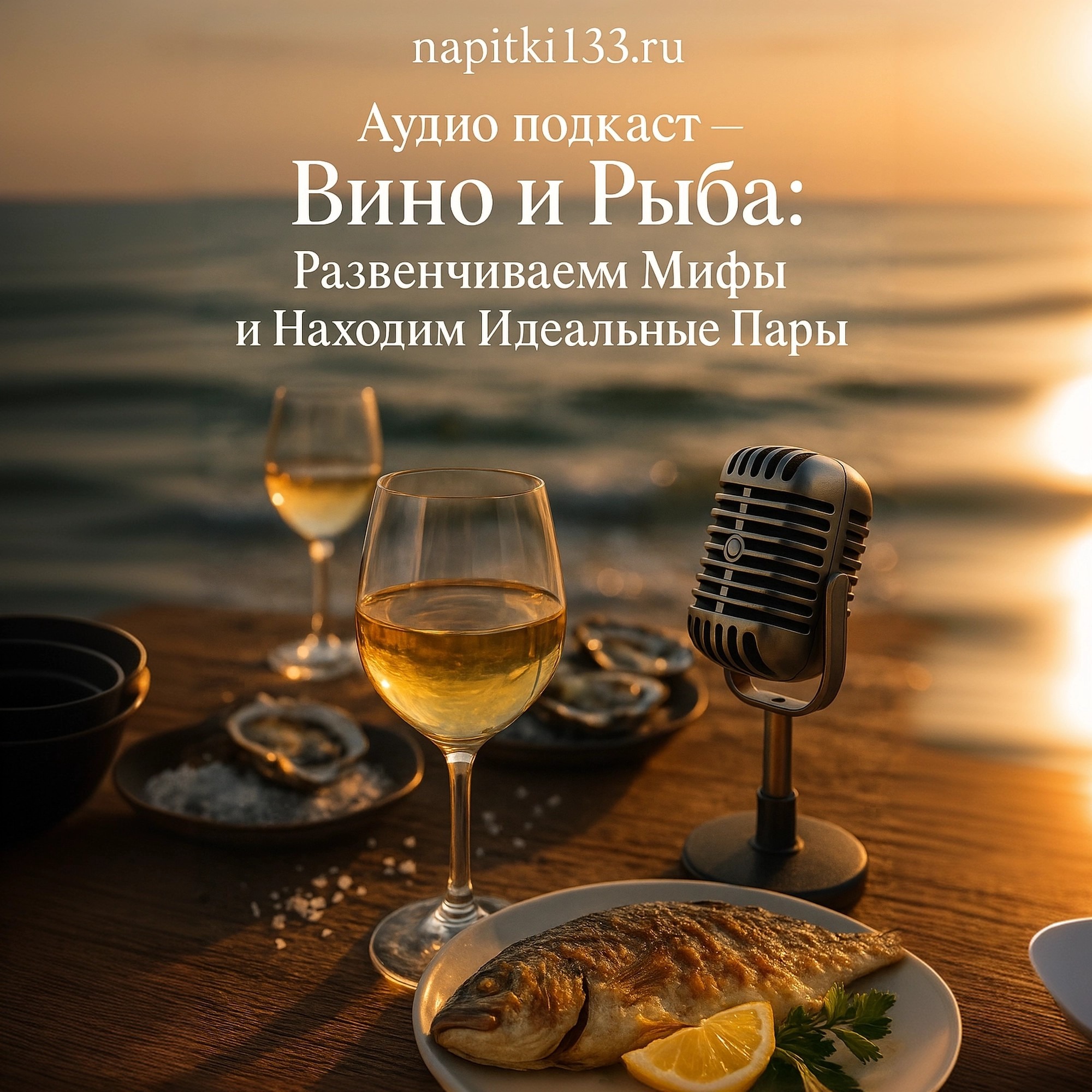 Аудио подкаст-Вино и рыба: Развенчиваем мифы и находим идеальные пары episode artwork