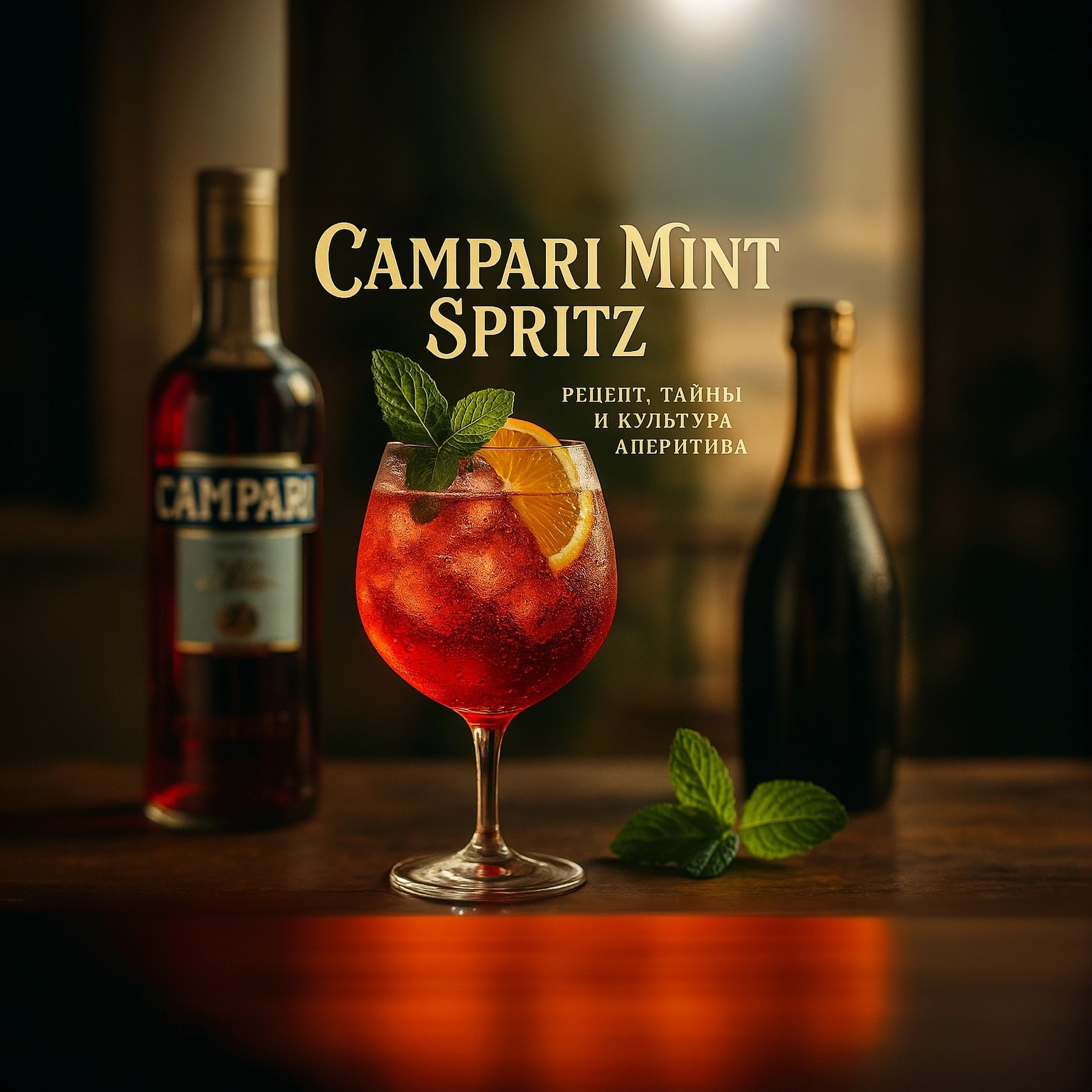 Аудио подкаст-Campari Mint Spritz: Рецепт, Тайны и Культура Аперитива episode artwork