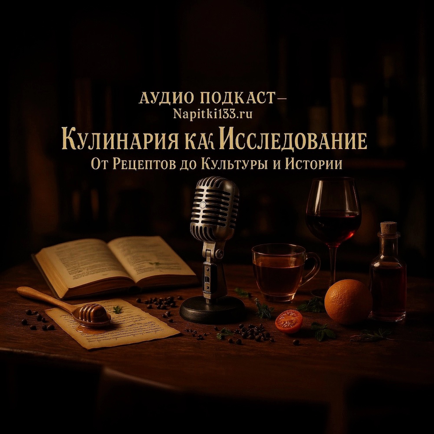 Аудио подкаст-Napitki133.ru: Кулинария как Исследование – От Рецептов до Культуры и Истории episode artwork