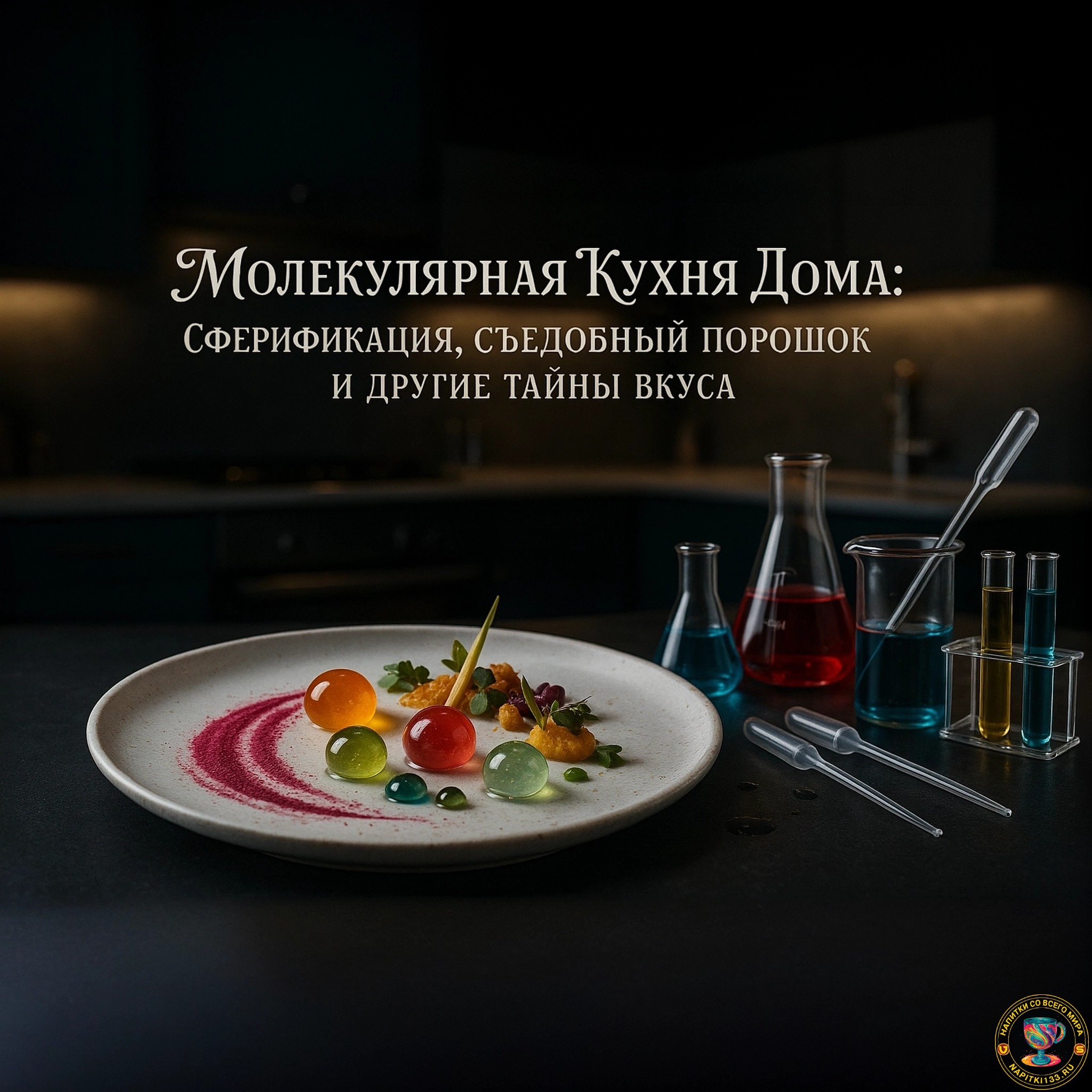 Аудио подкаст -  Молекулярная Кухня Дома: Сферификация, Съедобный Порошок и Другие Тайны Вкуса episode artwork