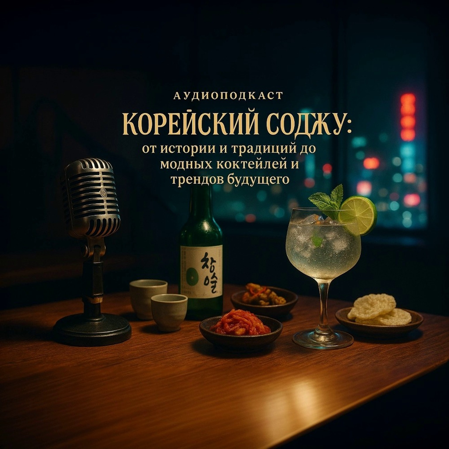 Аудио подкаст-Корейский соджу: от истории и традиций до модных коктейлей и трендов будущего episode artwork