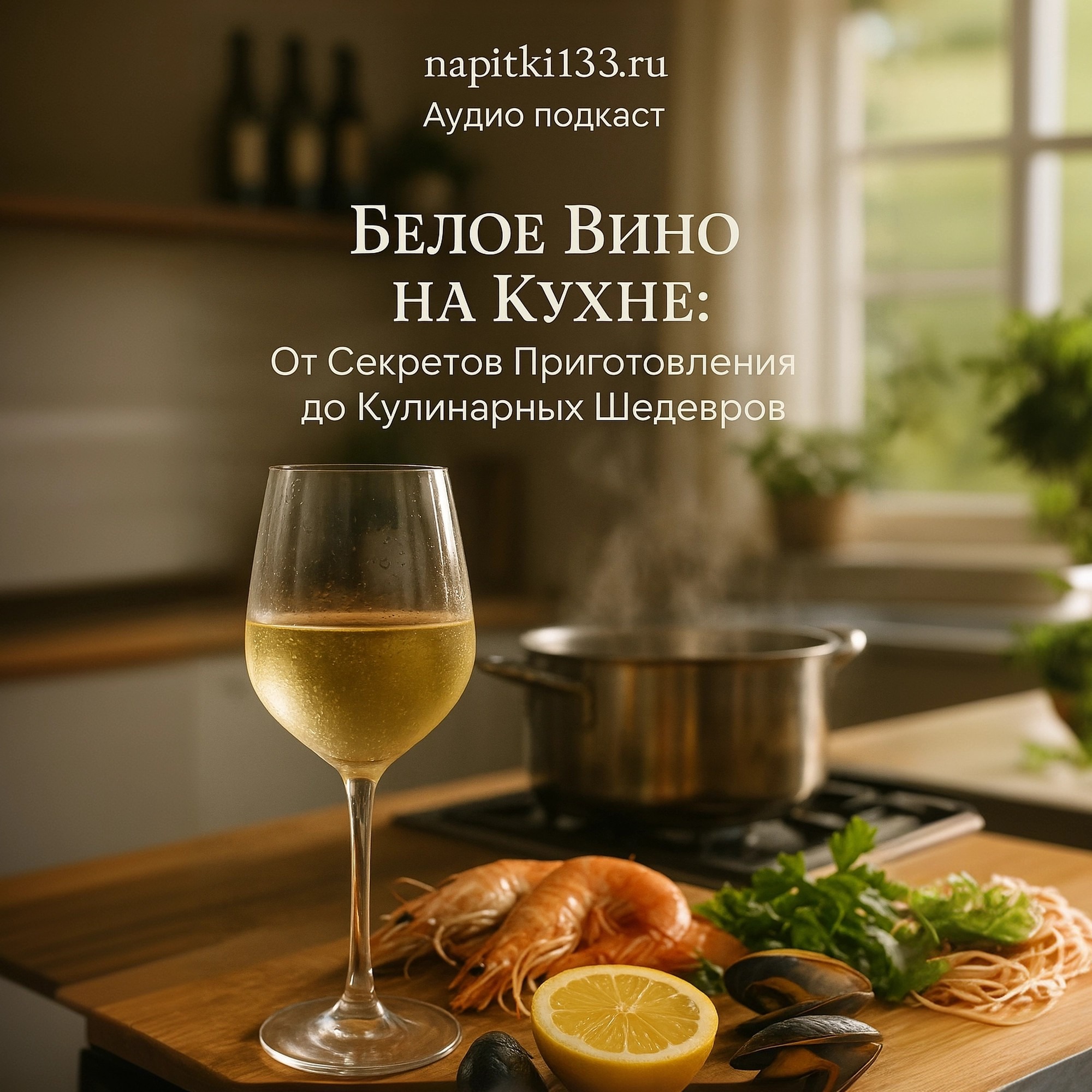 Аудио подкаст-Белое Вино на Кухне: От Секретов Приготовления до Кулинарных Шедевров episode artwork