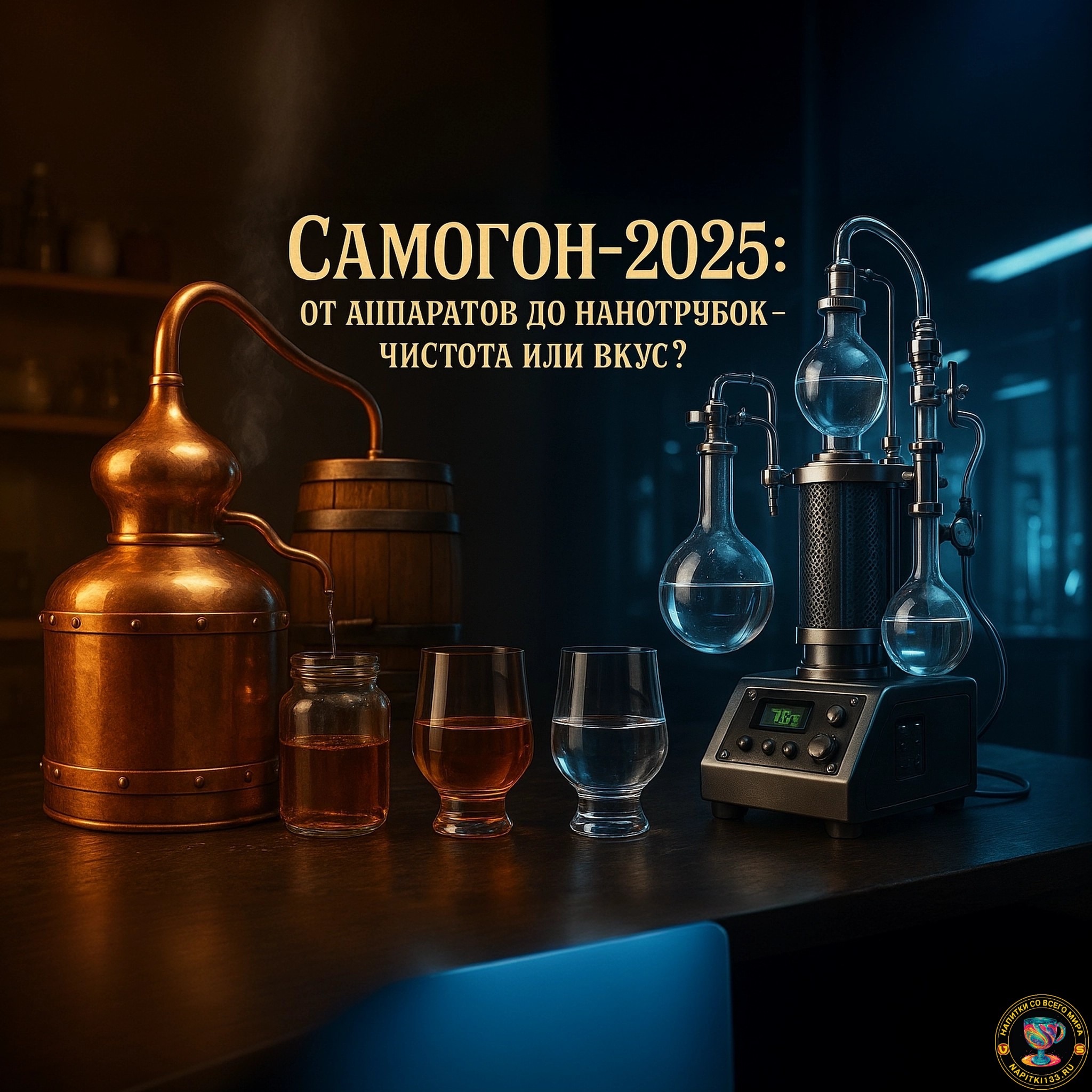 Аудио подкаст -  Самогон-2025: от аппаратов до нанотрубок – чистота или вкус? episode artwork
