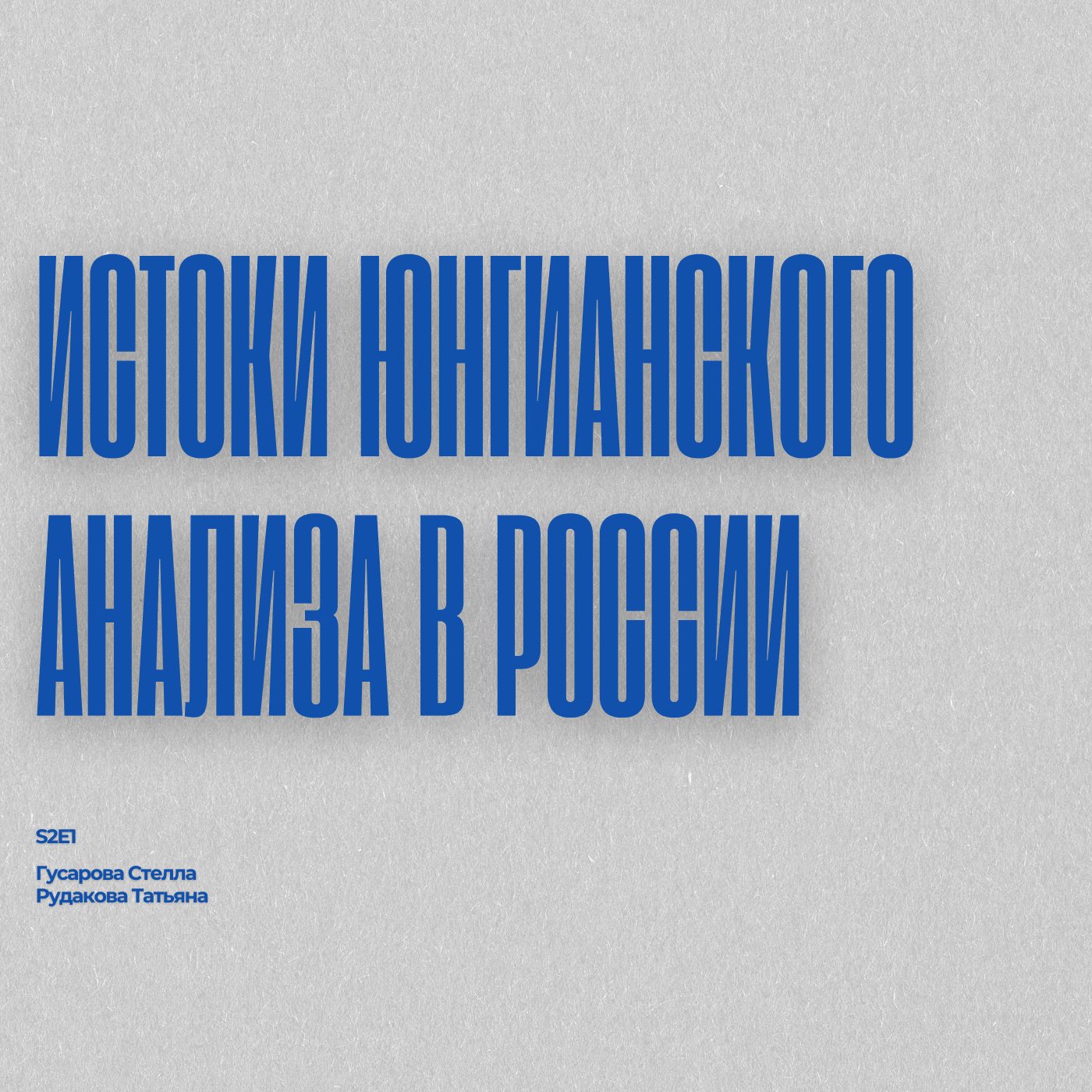 #2/1: Путь юнгианского анализа с Рудаковой Татьяной episode artwork