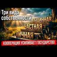 Три вида собственности. Алексей Орлов