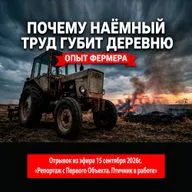 Почему наёмный труд губит деревню. Горький опыт фермера. Алексей Орлов