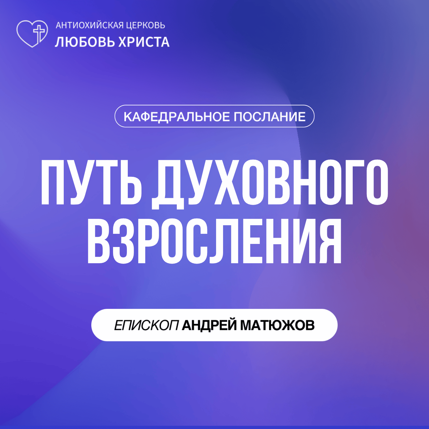 ПУТЬ ДУХОВНОГО ВЗРОСЛЕНИЯ | ЕПИСКОП АНДРЕЙ МАТЮЖОВ episode artwork