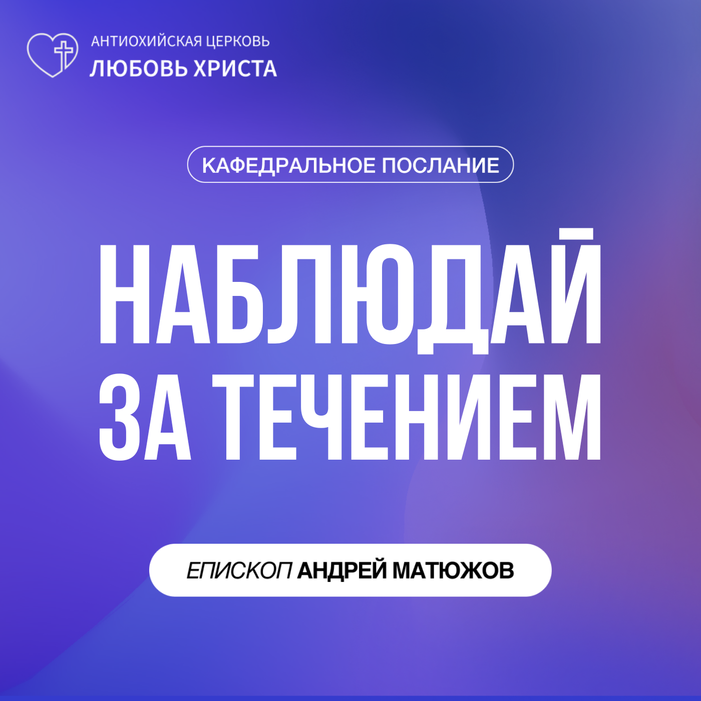 НАБЛЮДАЙ ЗА ТЕЧЕНИЕМ | ЕПИСКОП АНДРЕЙ МАТЮЖОВ episode artwork