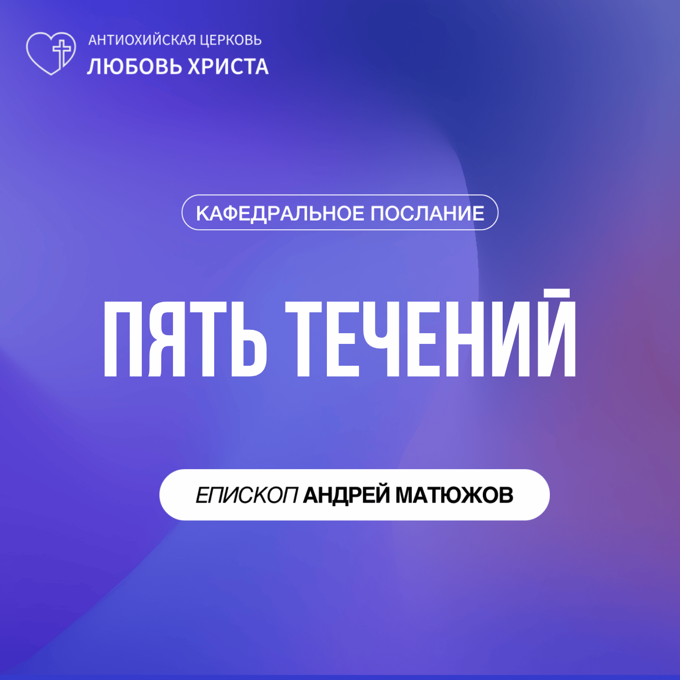 ПЯТЬ ТЕЧЕНИЙ | ЕПИСКОП АНДРЕЙ МАТЮЖОВ episode artwork