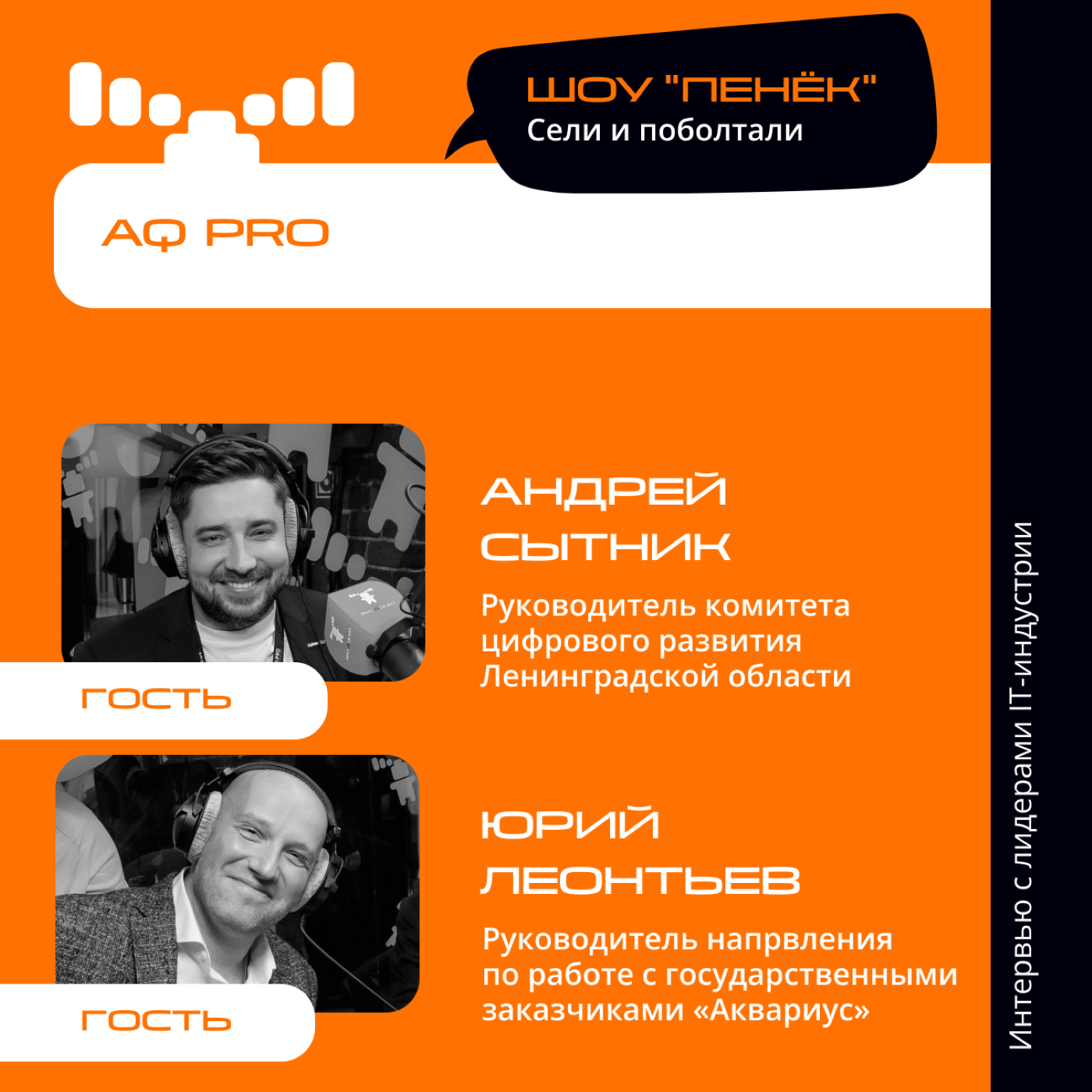 AQ PRO. Андрей Сытник и Юрий Леонтьев. Про ситуацию на российском рынке вычислительной техники, способы достижения технологического суверенитета и привлечение пользователей