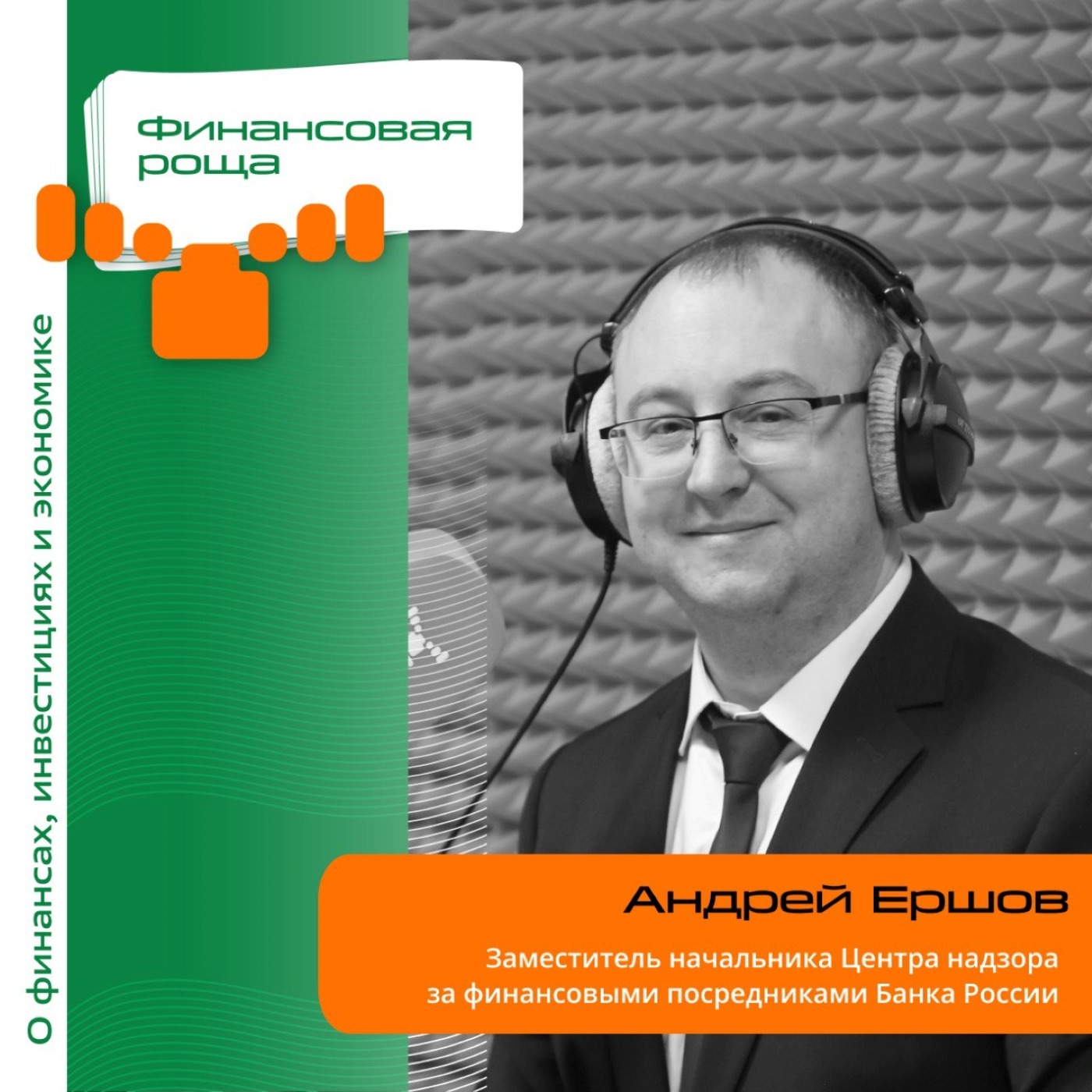 Финансовая Роща. Андрей Ершов, заместитель начальника Центра надзора за финансовыми посредниками Банка России