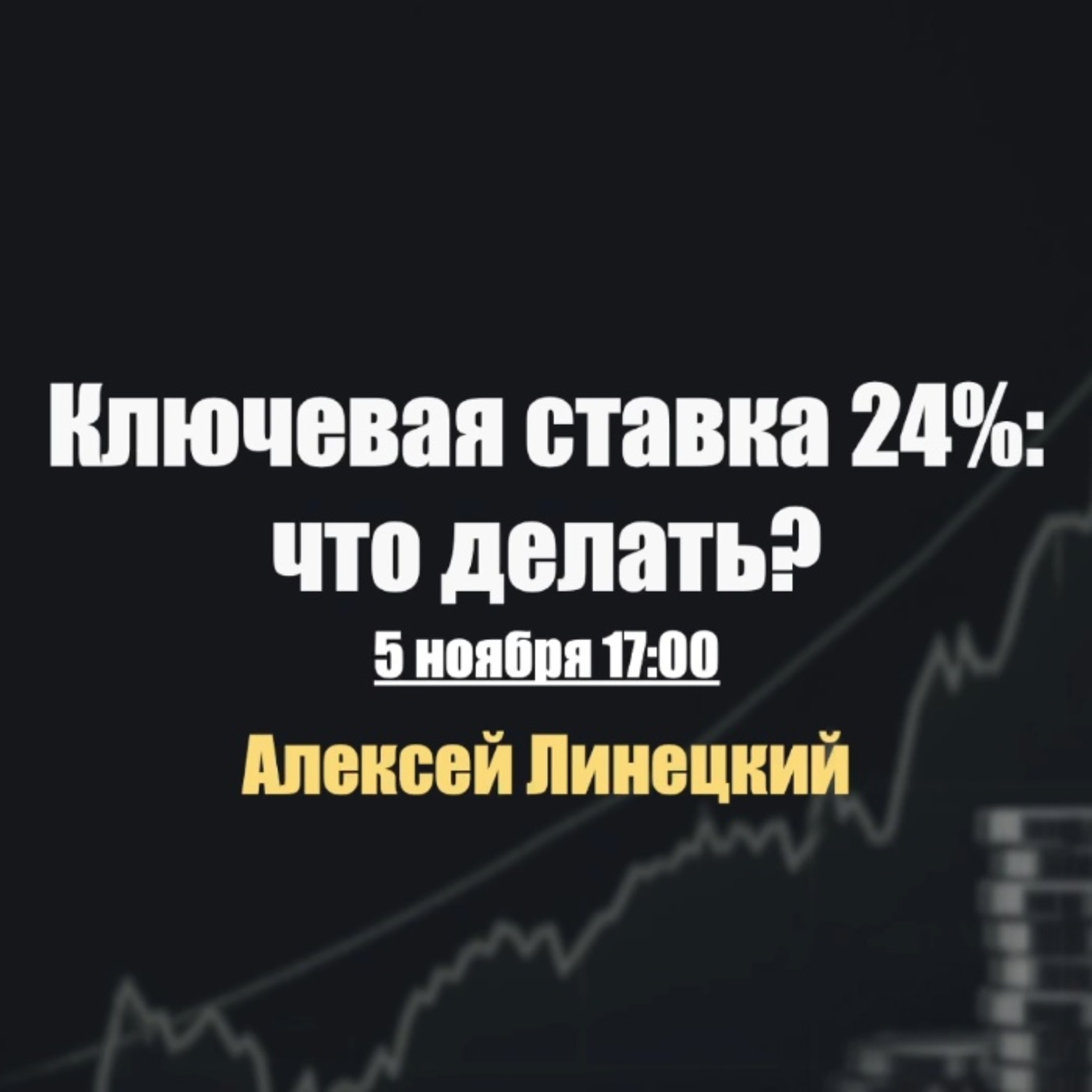 Ключевая ставка 24%: что делать? Алексей Линецкий episode artwork