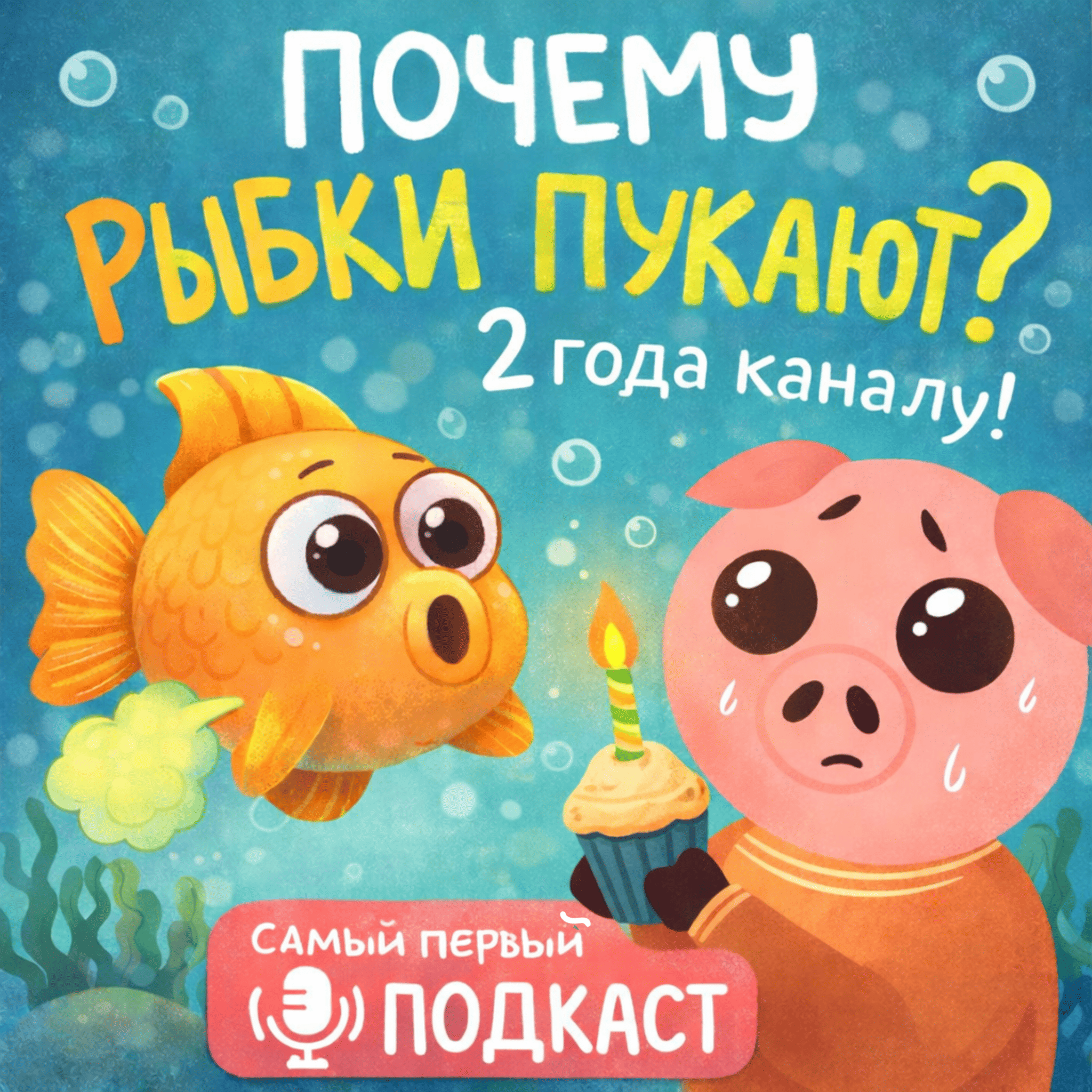 Почему рыбки пукают? episode artwork
