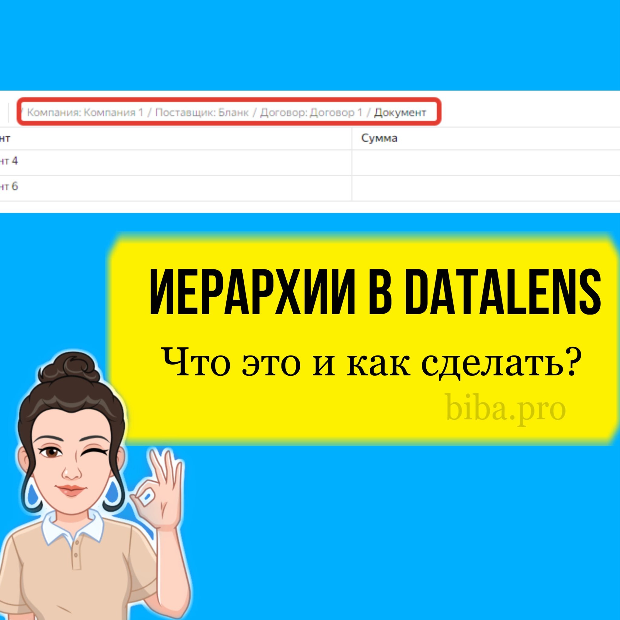 Иерархия в DataLens. Что это такое и как сделать? Практический урок для начинающих episode artwork