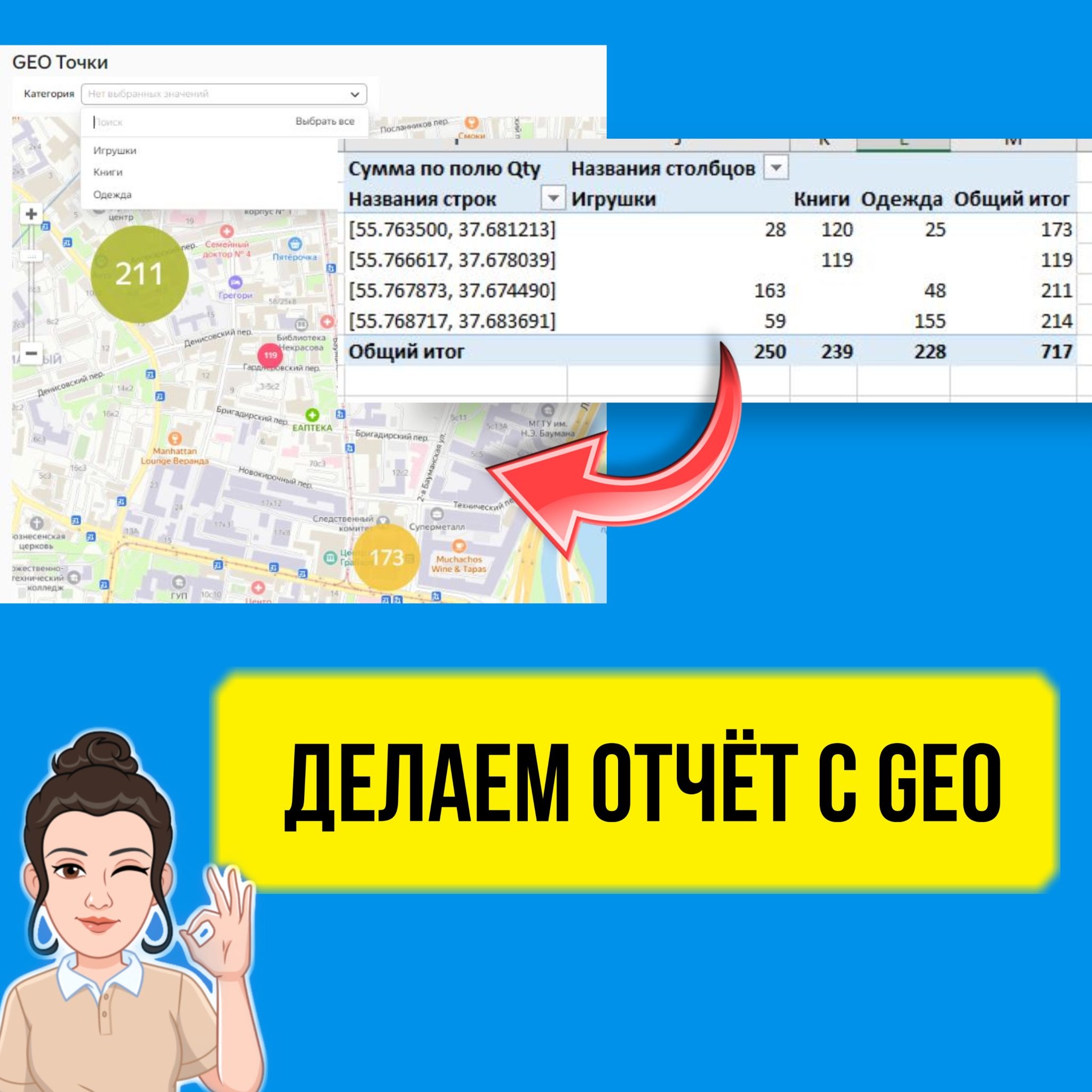 Делаем отчет с GEO точками в DataLens. Практический урок. episode artwork