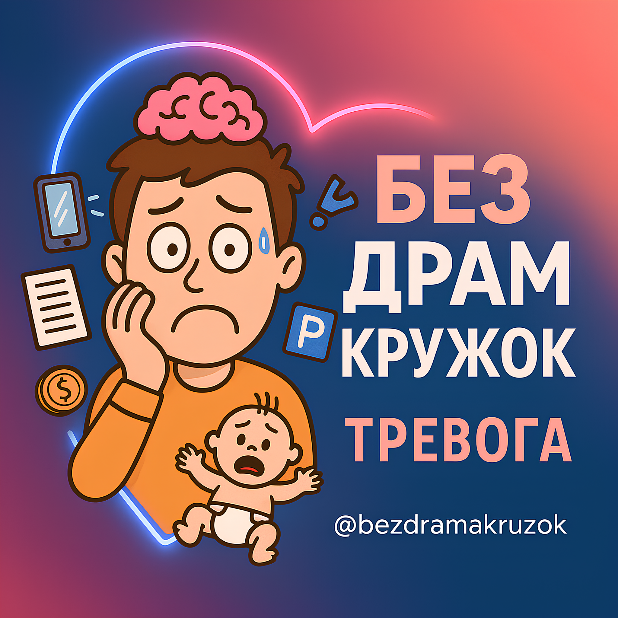Как справиться с тревогой? Упражнения для самопомощи и работа с мышлением episode artwork