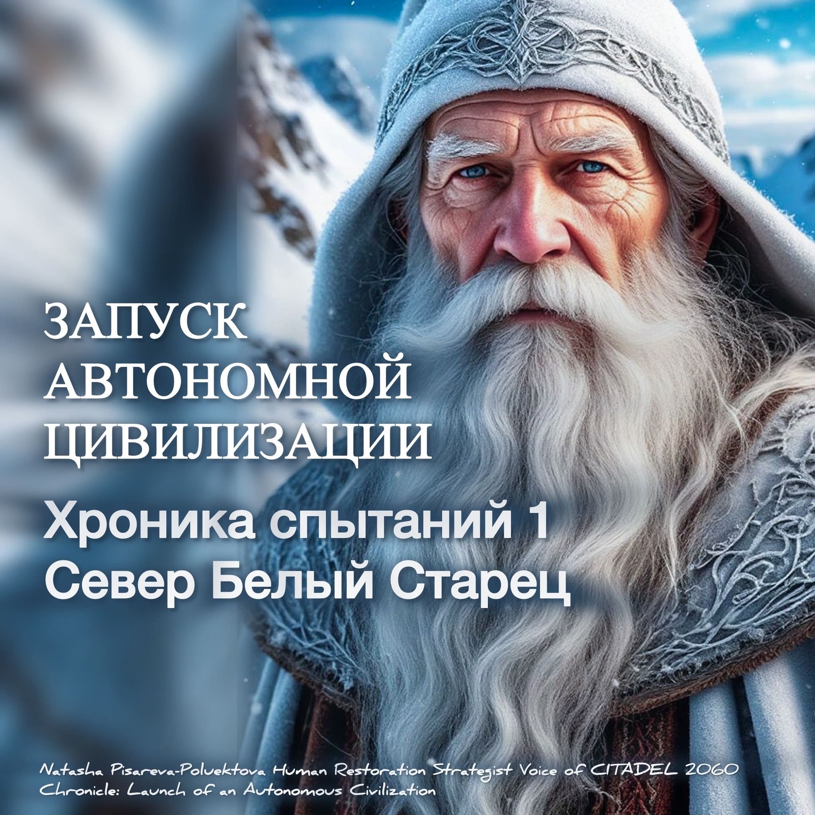 ANNOUNCEMENT “Launch of the Autonomous Civilization. Trial No. 1: The North. The White Elder” episode artwork