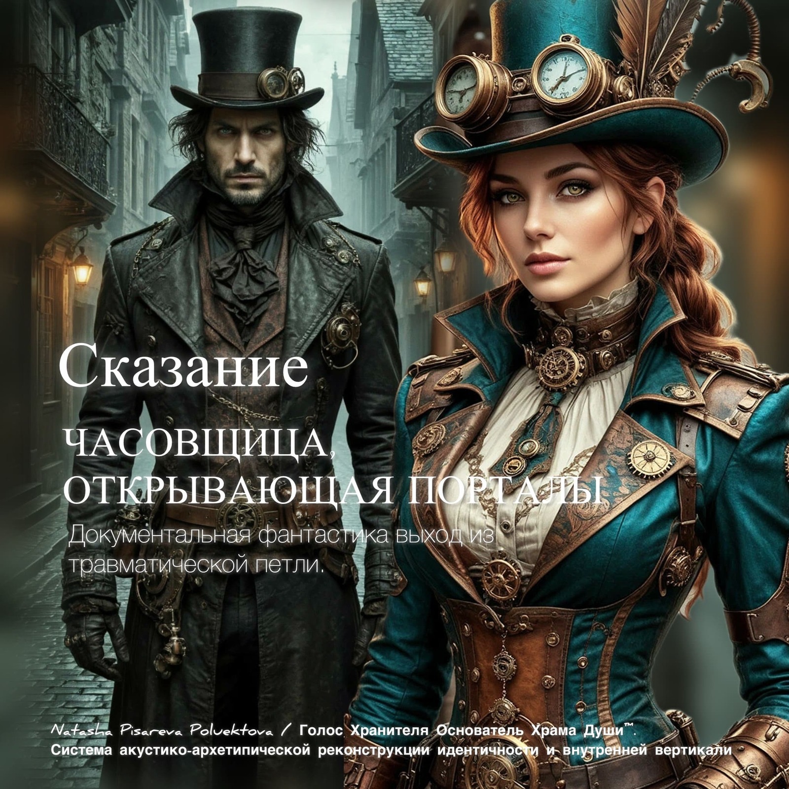 Сказание: ЧАСОВЩИЦА, ОТКРЫВАЮЩАЯ ПОРТАЛЫ Документальная фантастика для выхода из травматической петли episode artwork