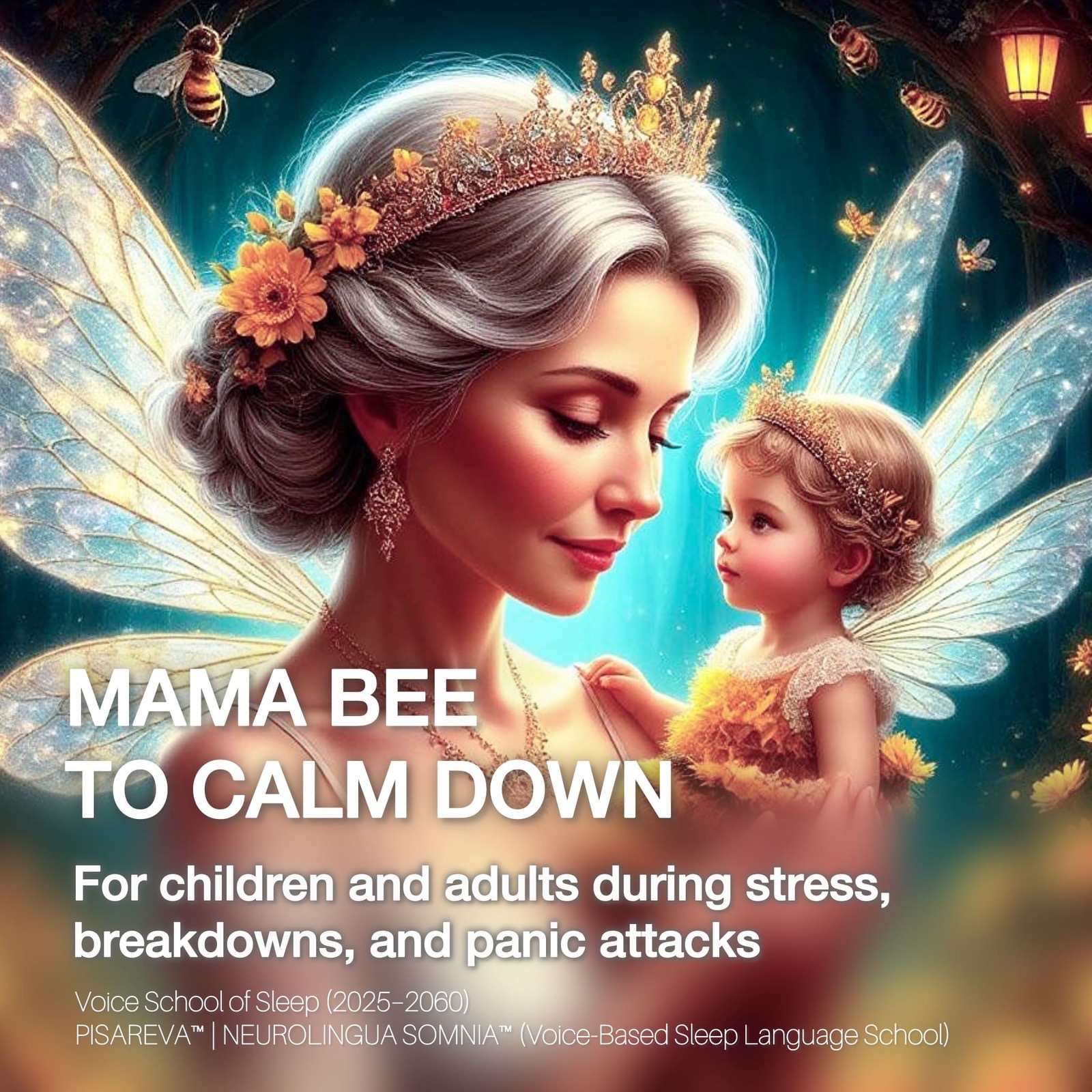 Mama Bee — to calm down. For children and adults during stress, breakdowns, and panic attacks episode artwork