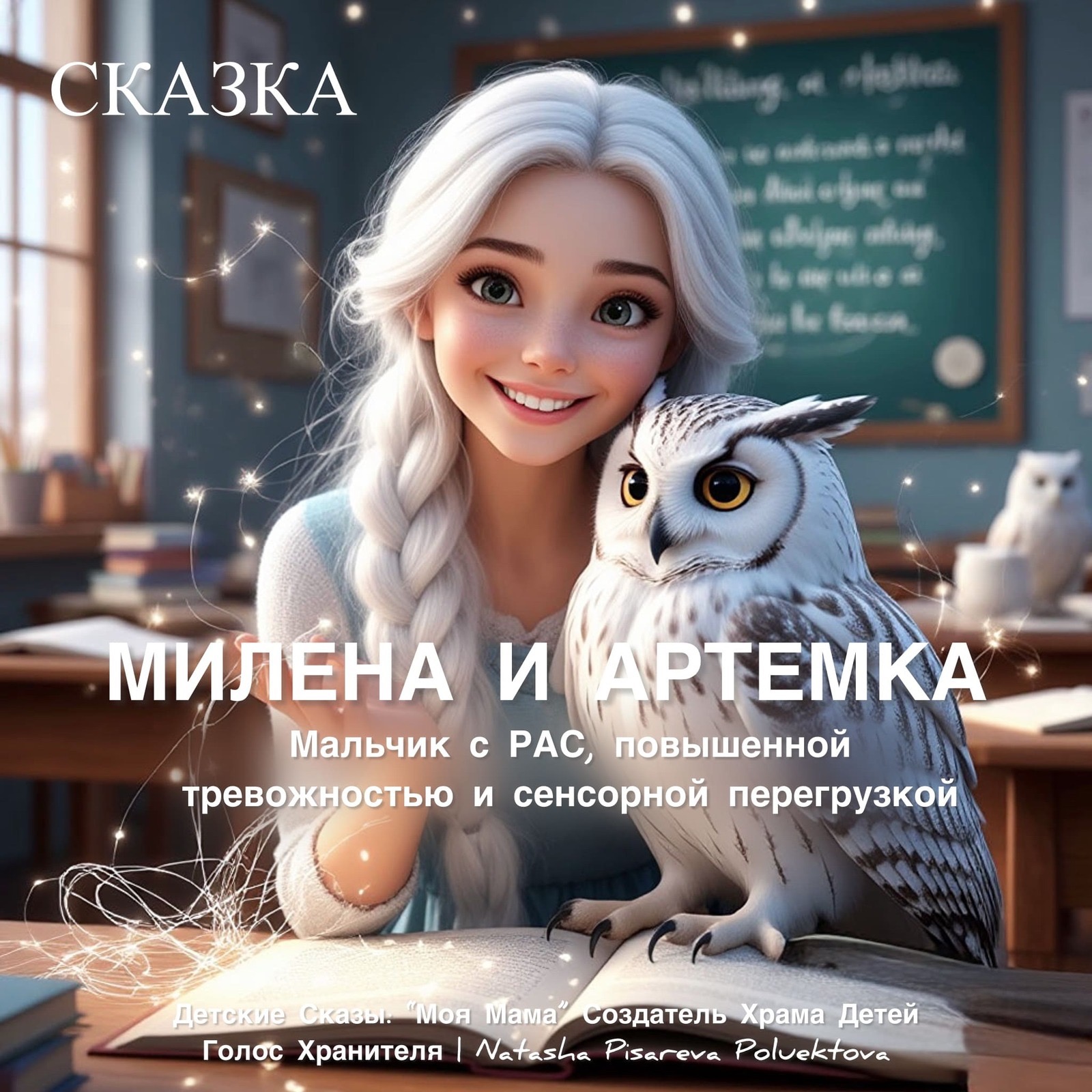Сказка. Милена и Артёмка. Мальчик с РАС, повышенной тревожностью и сенсорной перегрузкой episode artwork