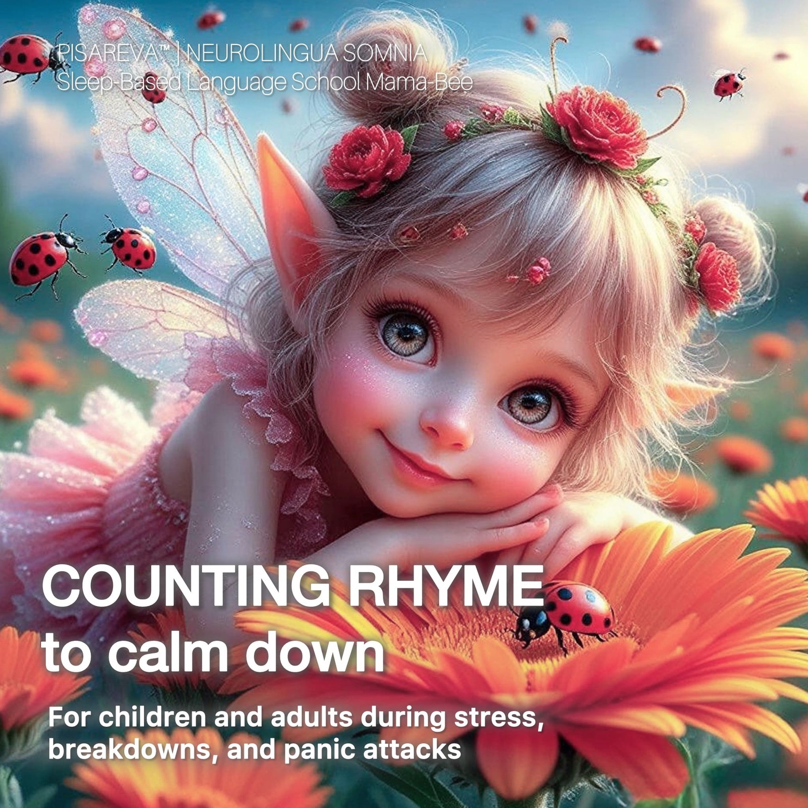 COUNTING RHYME to calm down.  For children and adults during stress, breakdowns, and panic attacks episode artwork