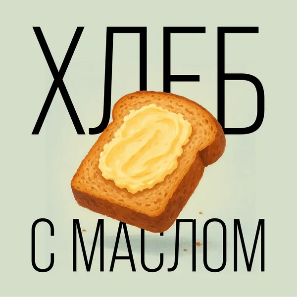 Хлеб с маслом