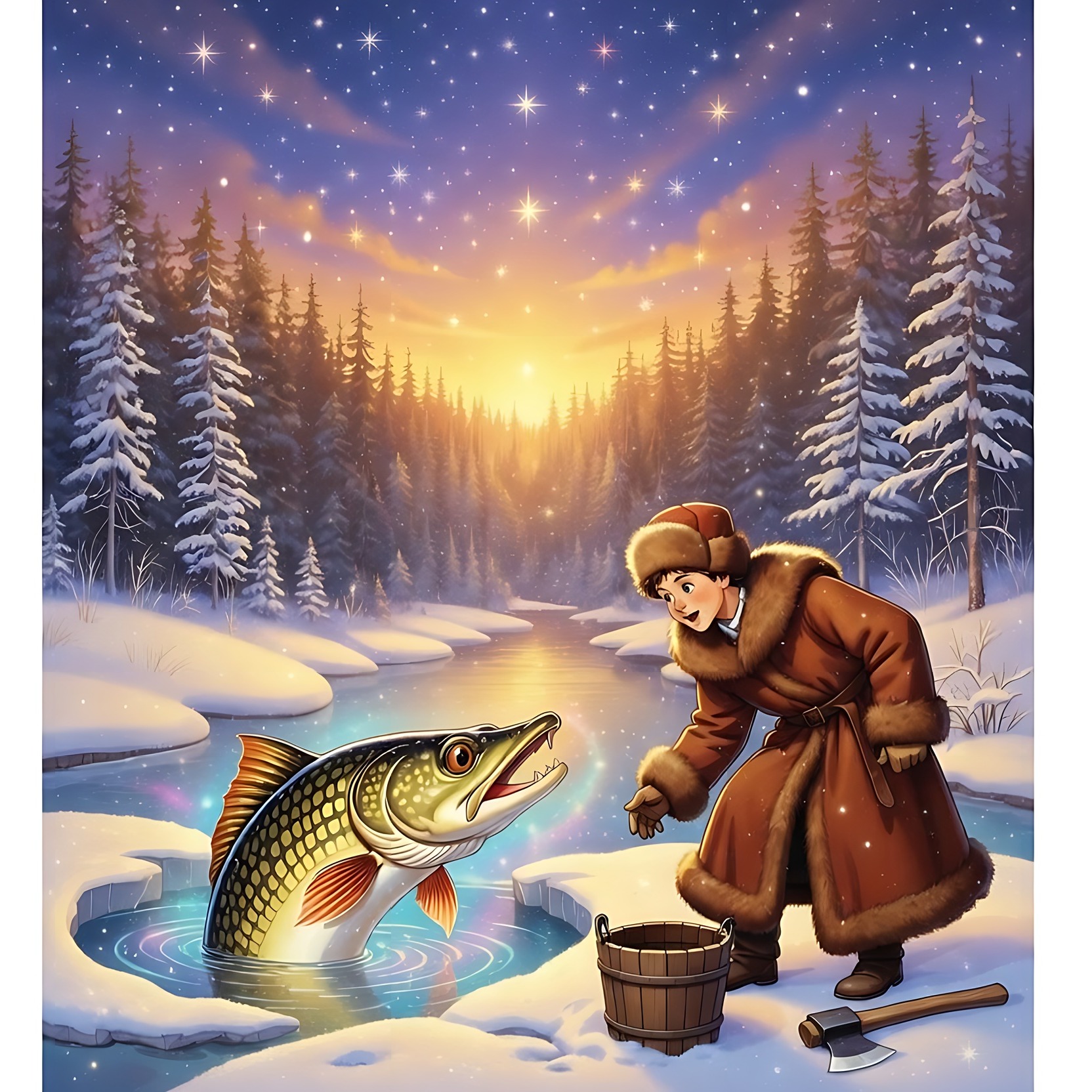 Любимая детская сказка "По щучьему велению" в необычном исполнении episode artwork
