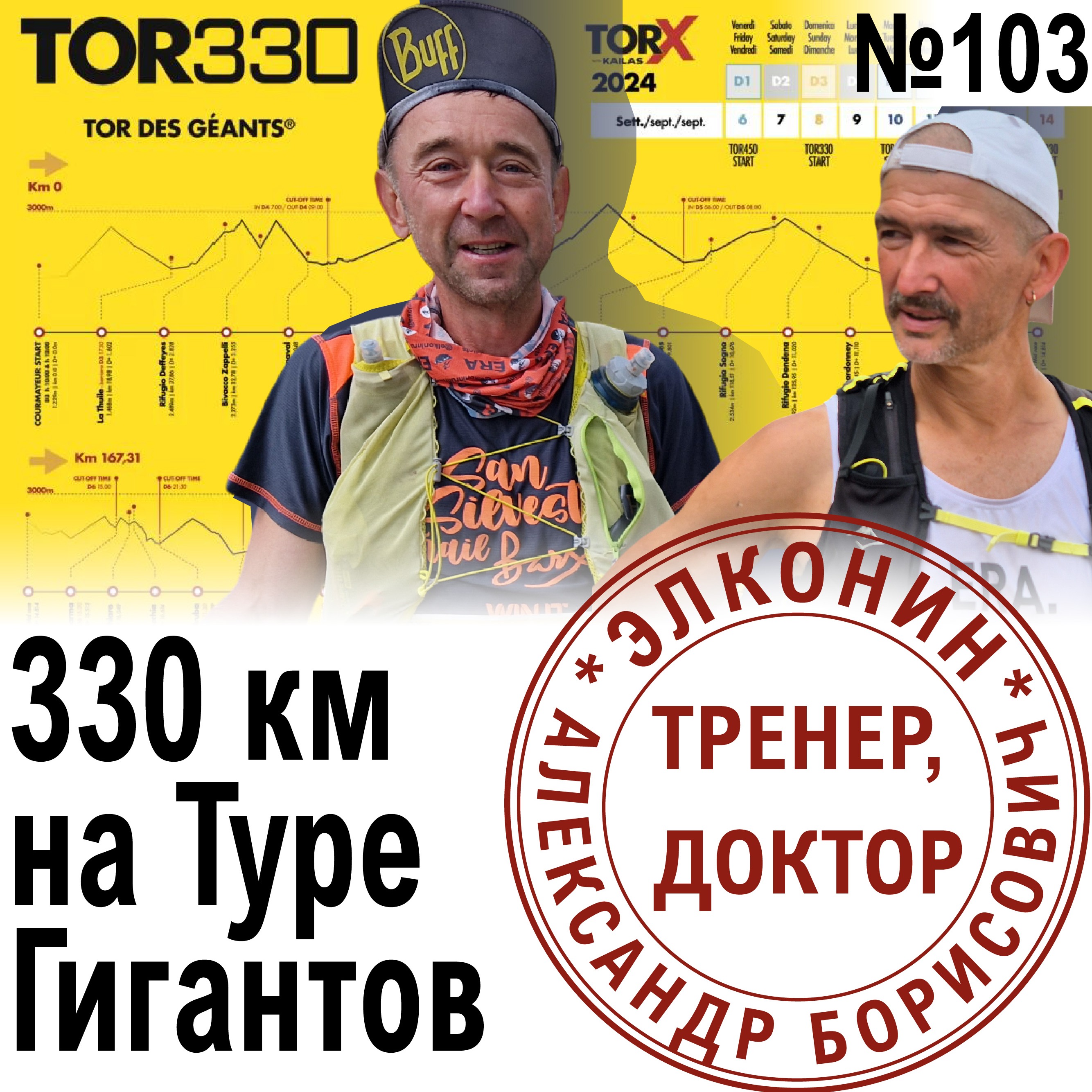 Как пробежать 330 км на Tor des Géants® - гонке  Тур Гигантов?  Интервью с Виктором Мирошниченко. Выпуск 103 «Когда твой тренер - доктор» episode artwork